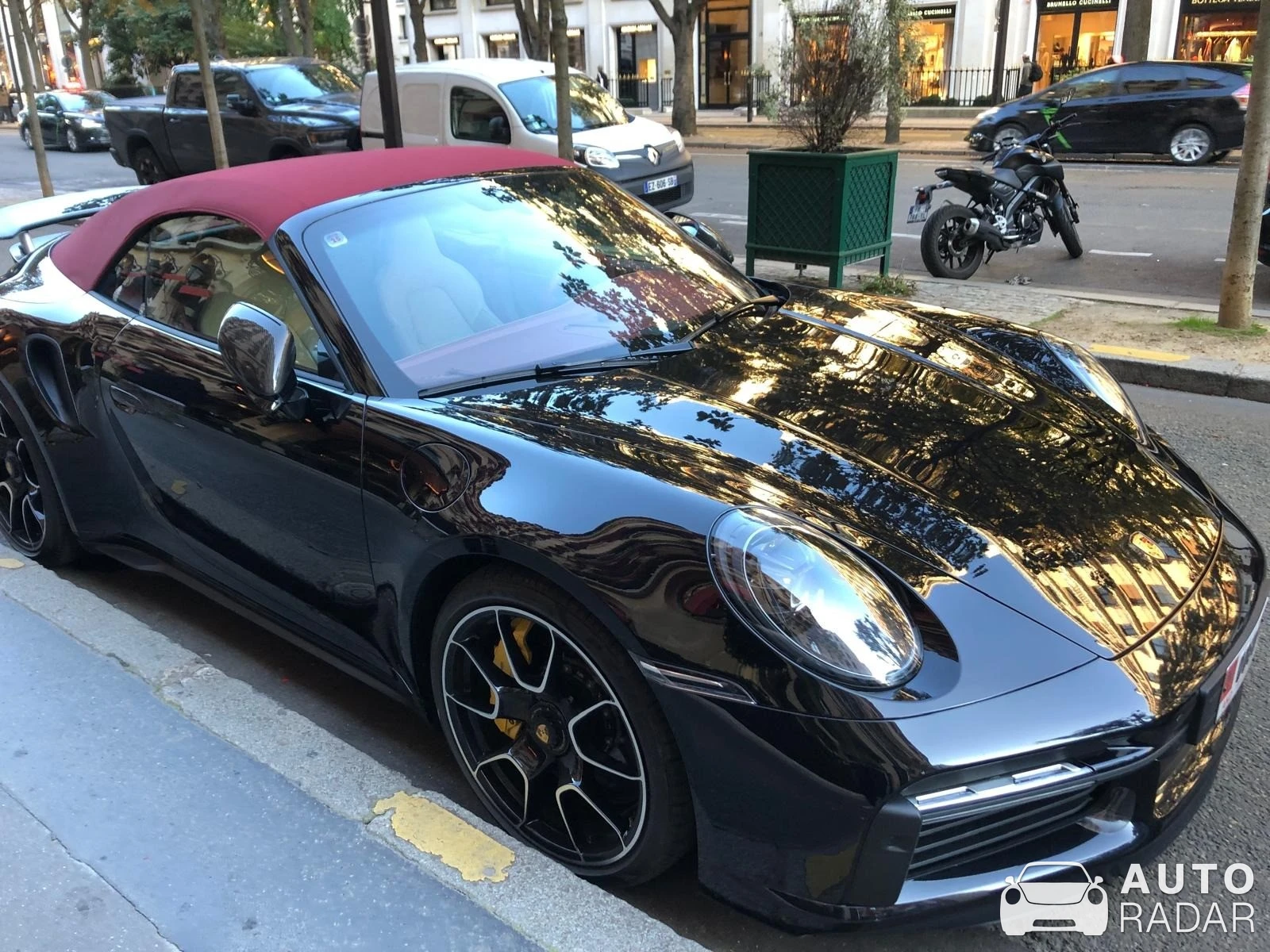 Porsche 992 Turbo S Cabriolet MkI spotted in Paris, France