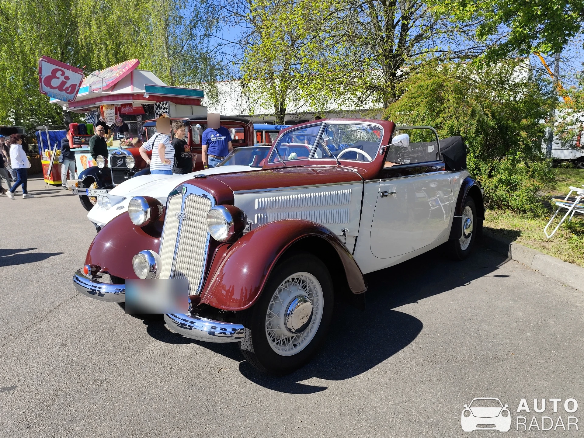 DKW F8 Cabriolet spotted in Hartmannsdorf