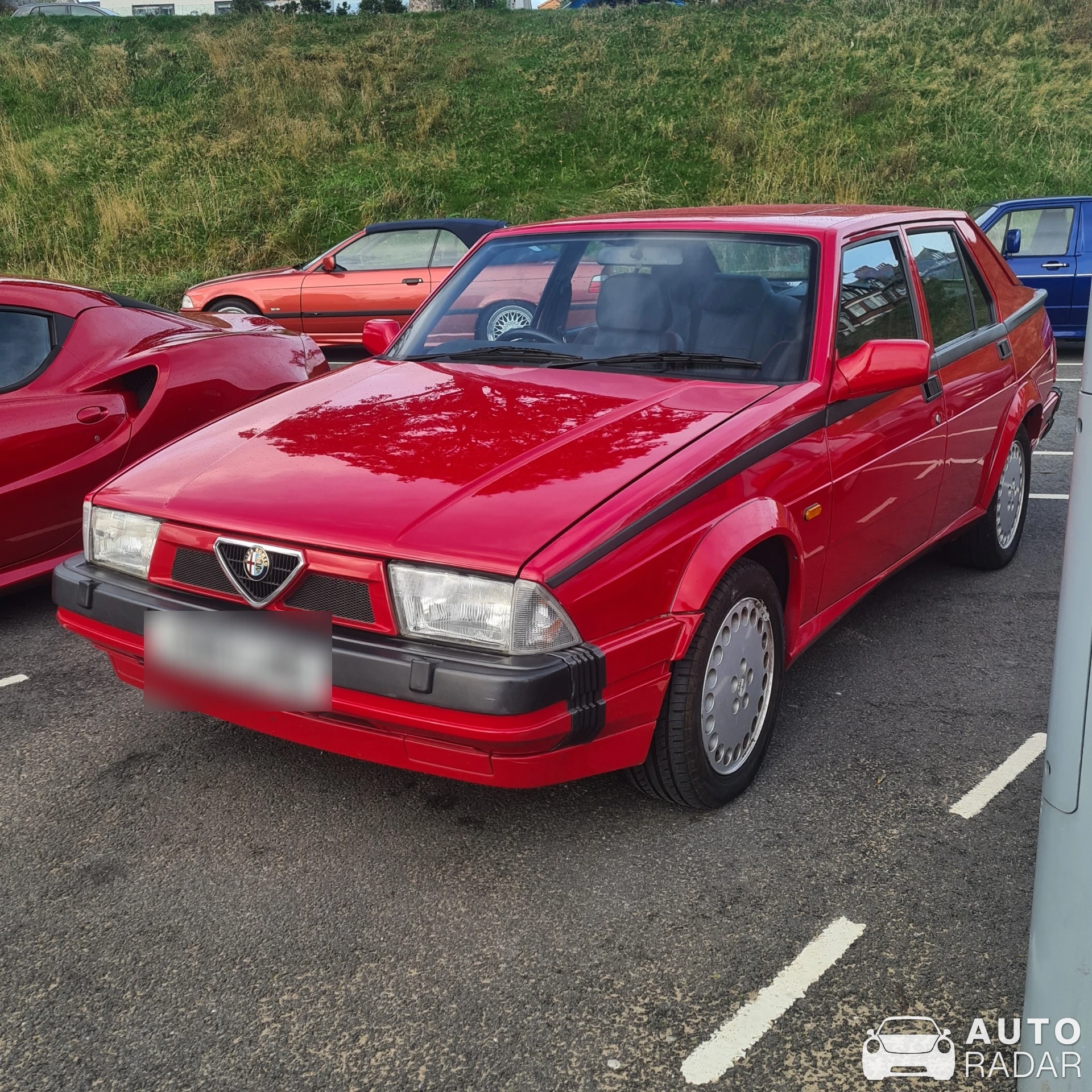 Alfa Romeo 75 3.0 V6 spotted in Colwyn Bay, United Kingdom