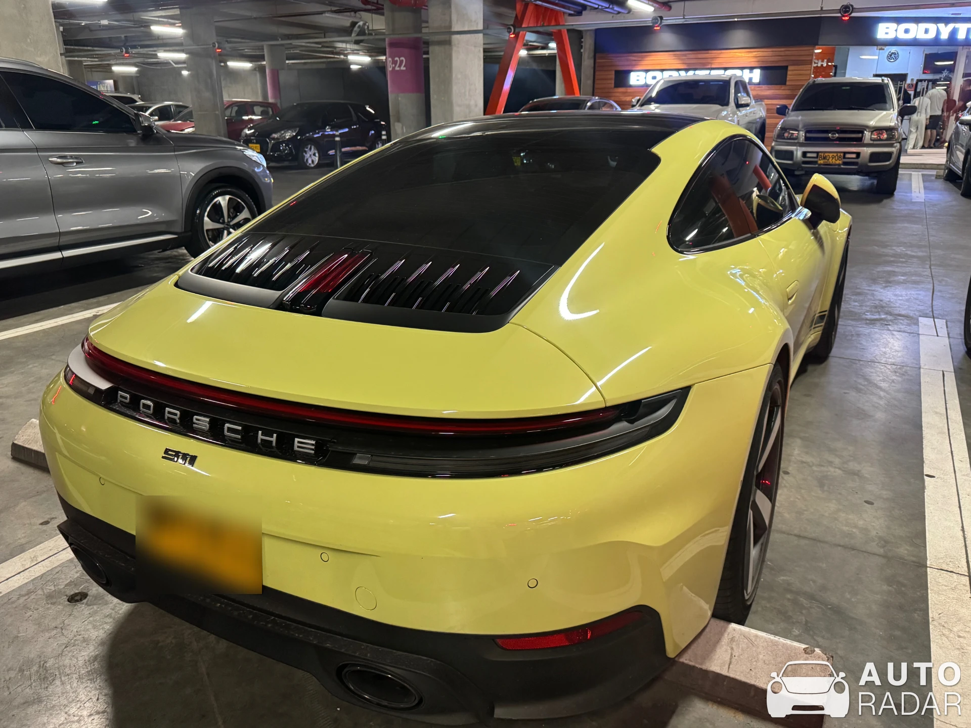 Porsche 992 Carrera S MkI spotted in Chía, Colombia