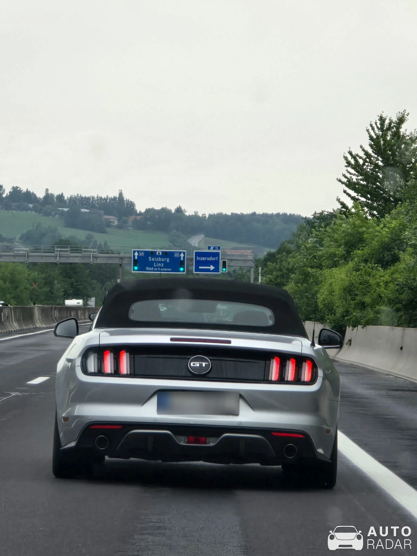 Ford Mustang GT Convertible 2018 spotted in Kremsdorf