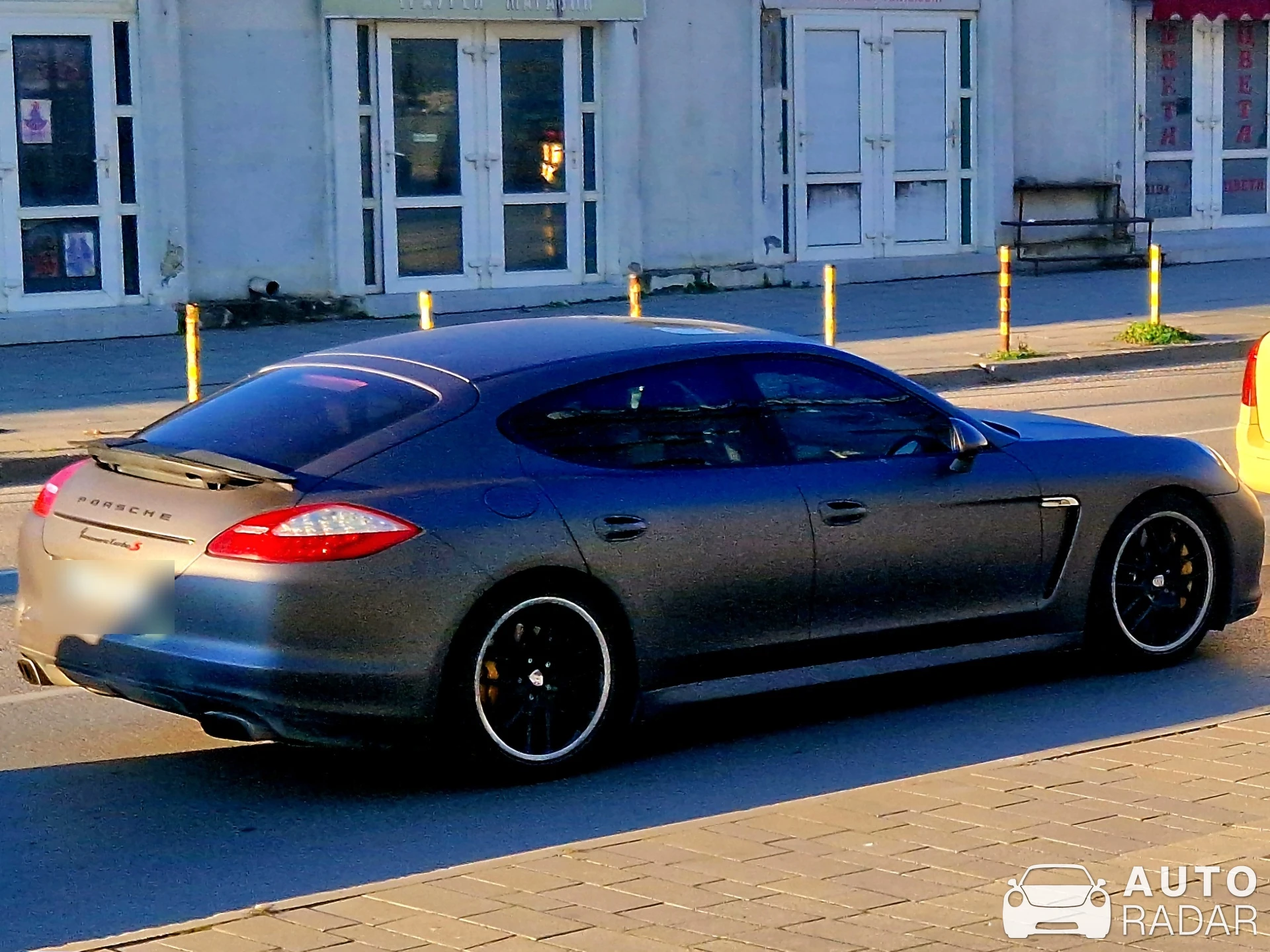Porsche 970 Panamera S spotted in Варна, България