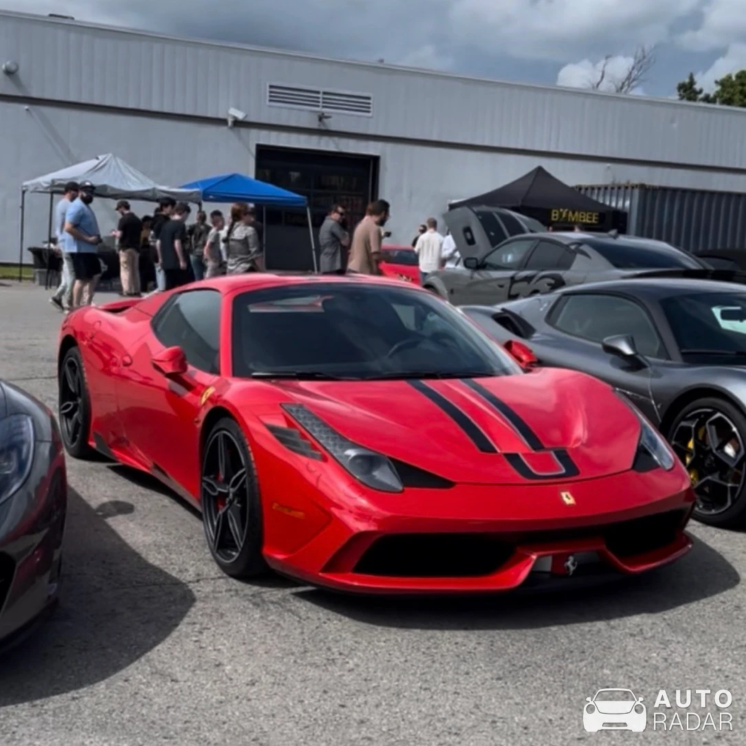 Ferrari 458 Speciale A spotted in Terrebonne, Canada