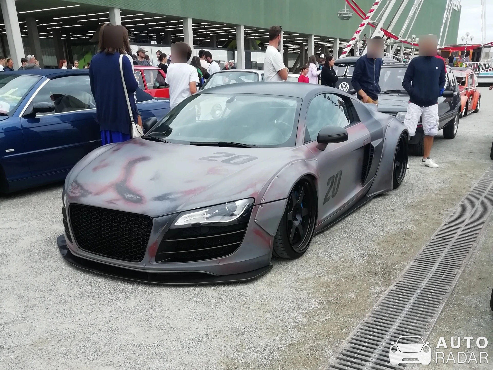 Audi R8 Liberty Walk Widebody spotted in Aussonne