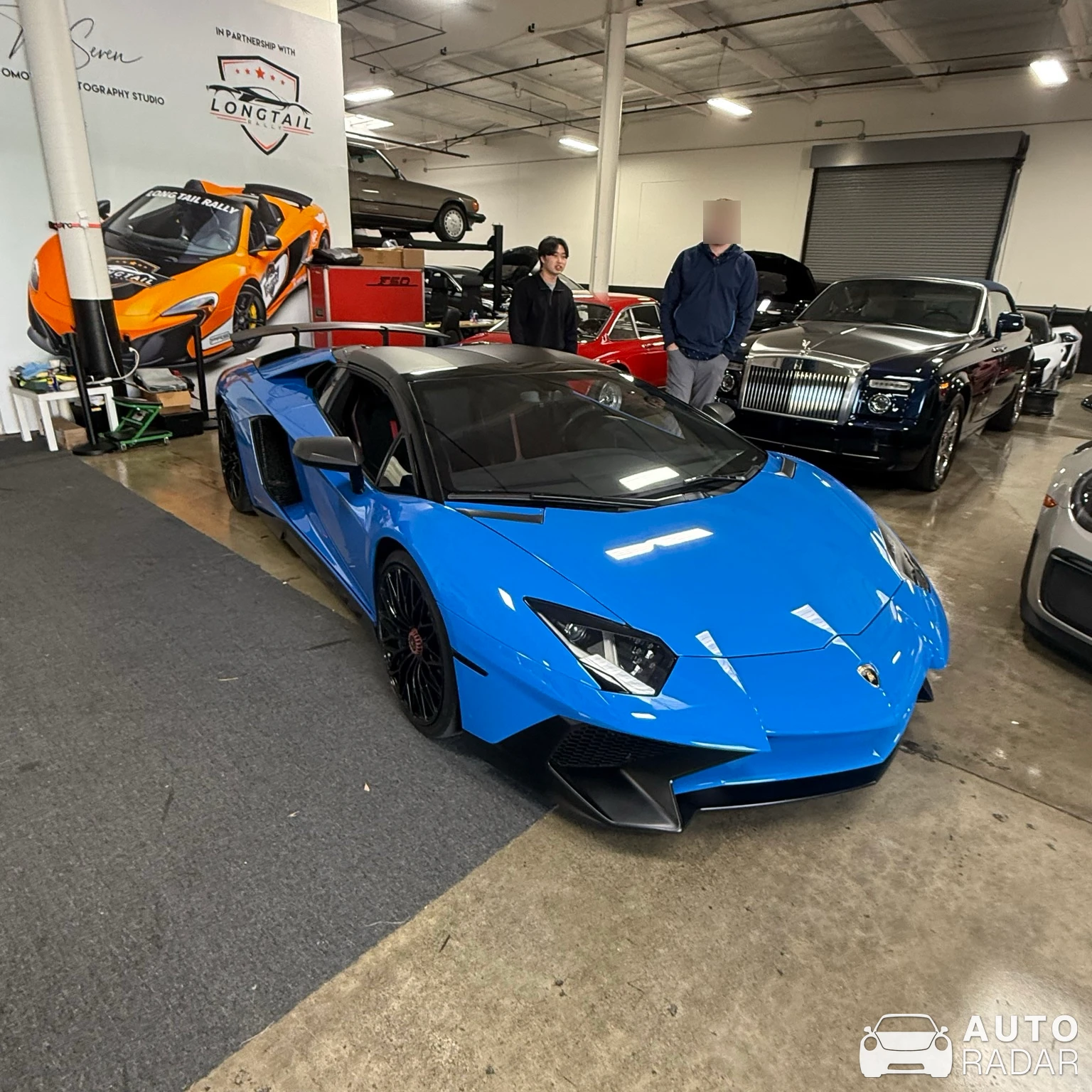 Lamborghini Aventador LP750-4 SuperVeloce Roadster spotted in Santa Ana, United States
