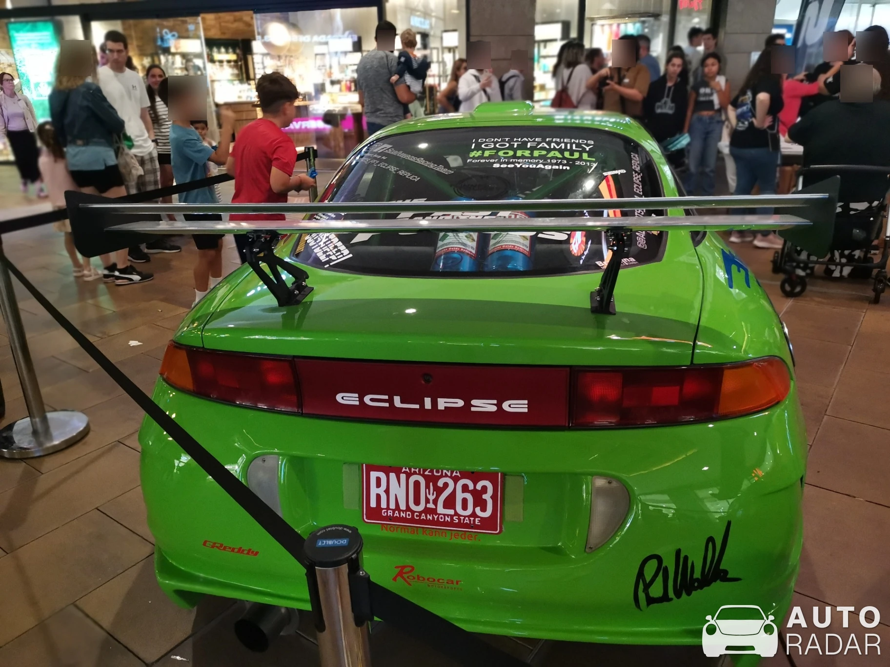 Mitsubishi Eclipse spotted in Palma, Spain