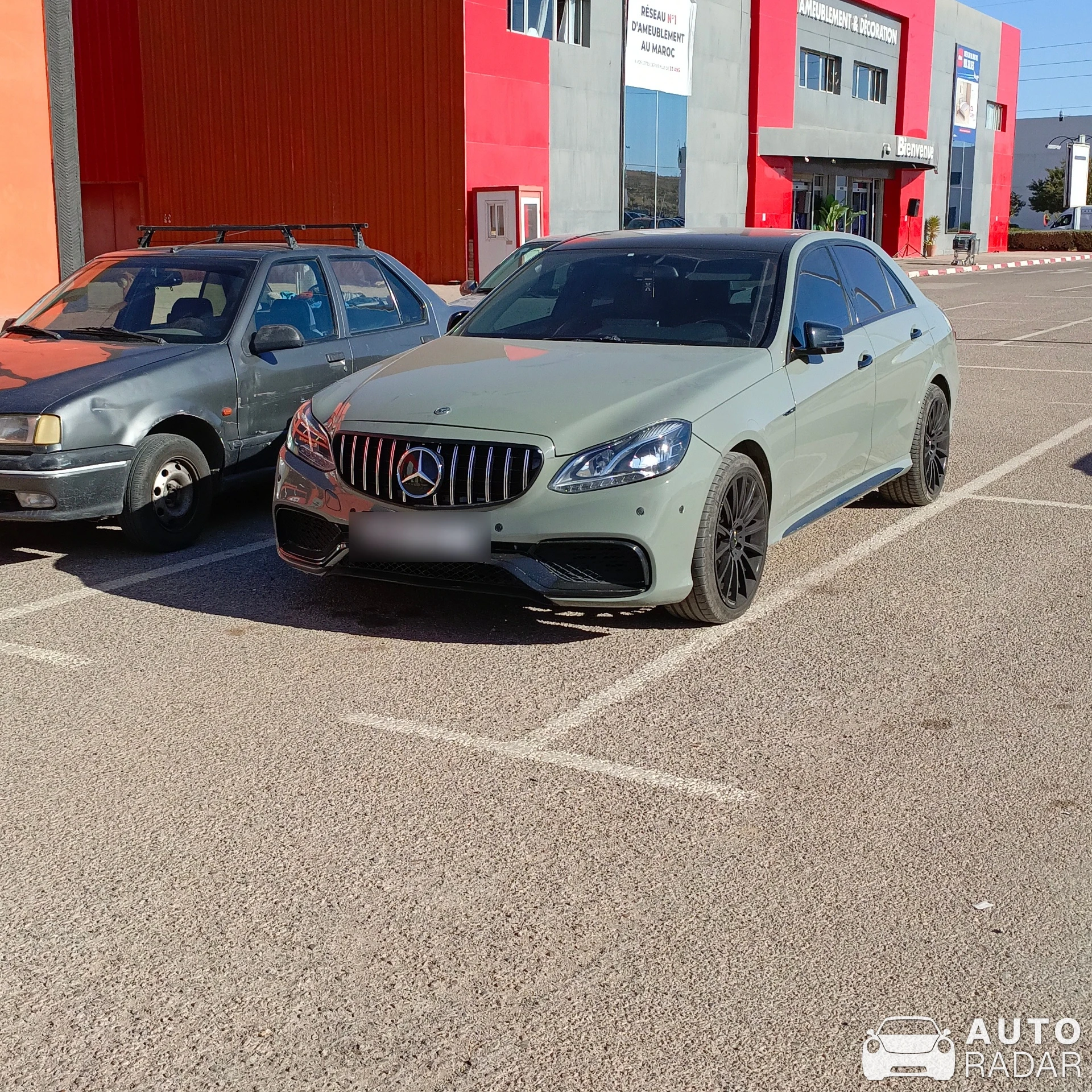 Mercedes-AMG E 63 S W213 spotted in Oujda, Maroc