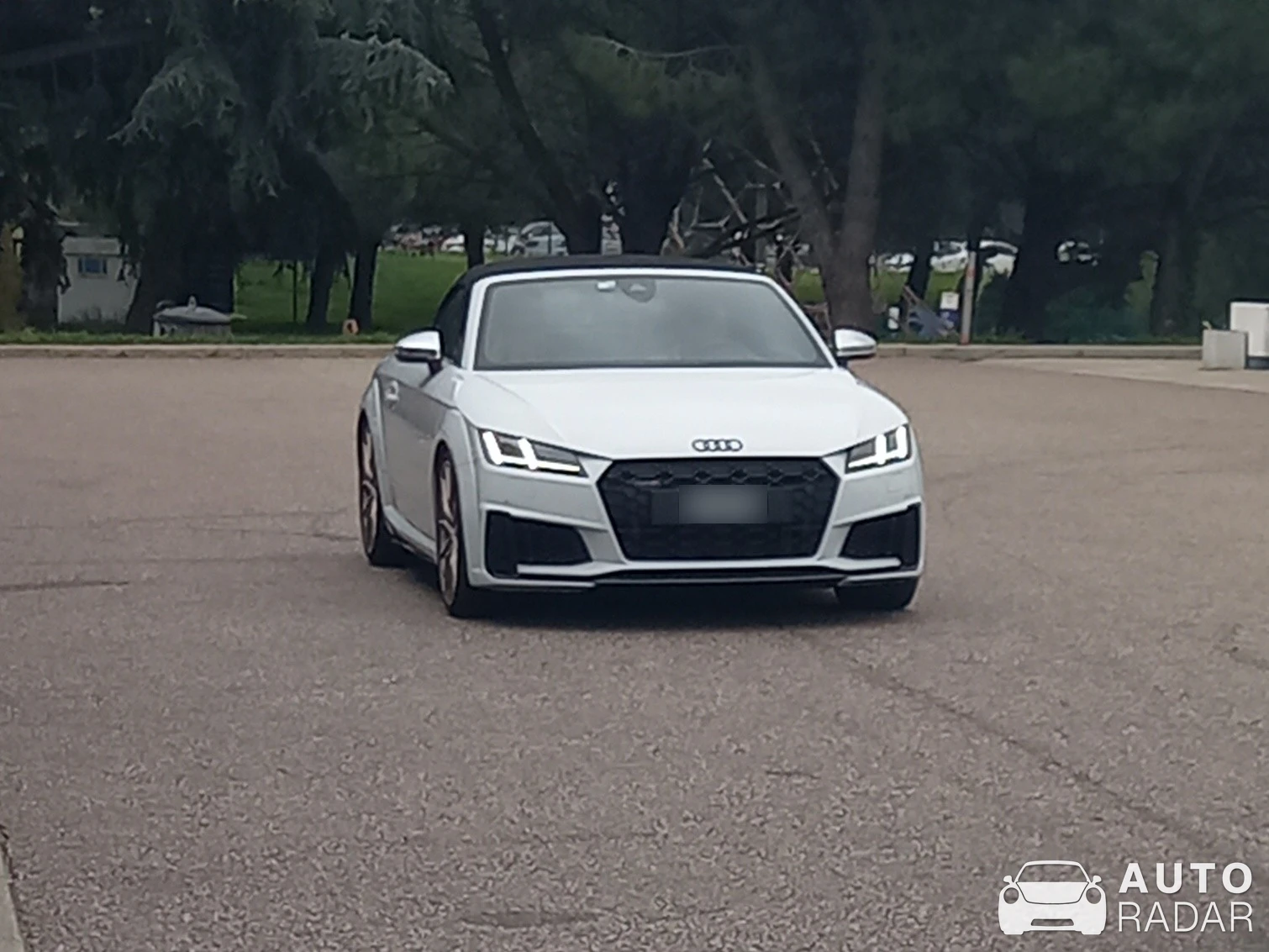 Audi TT Roadster spotted in Allan