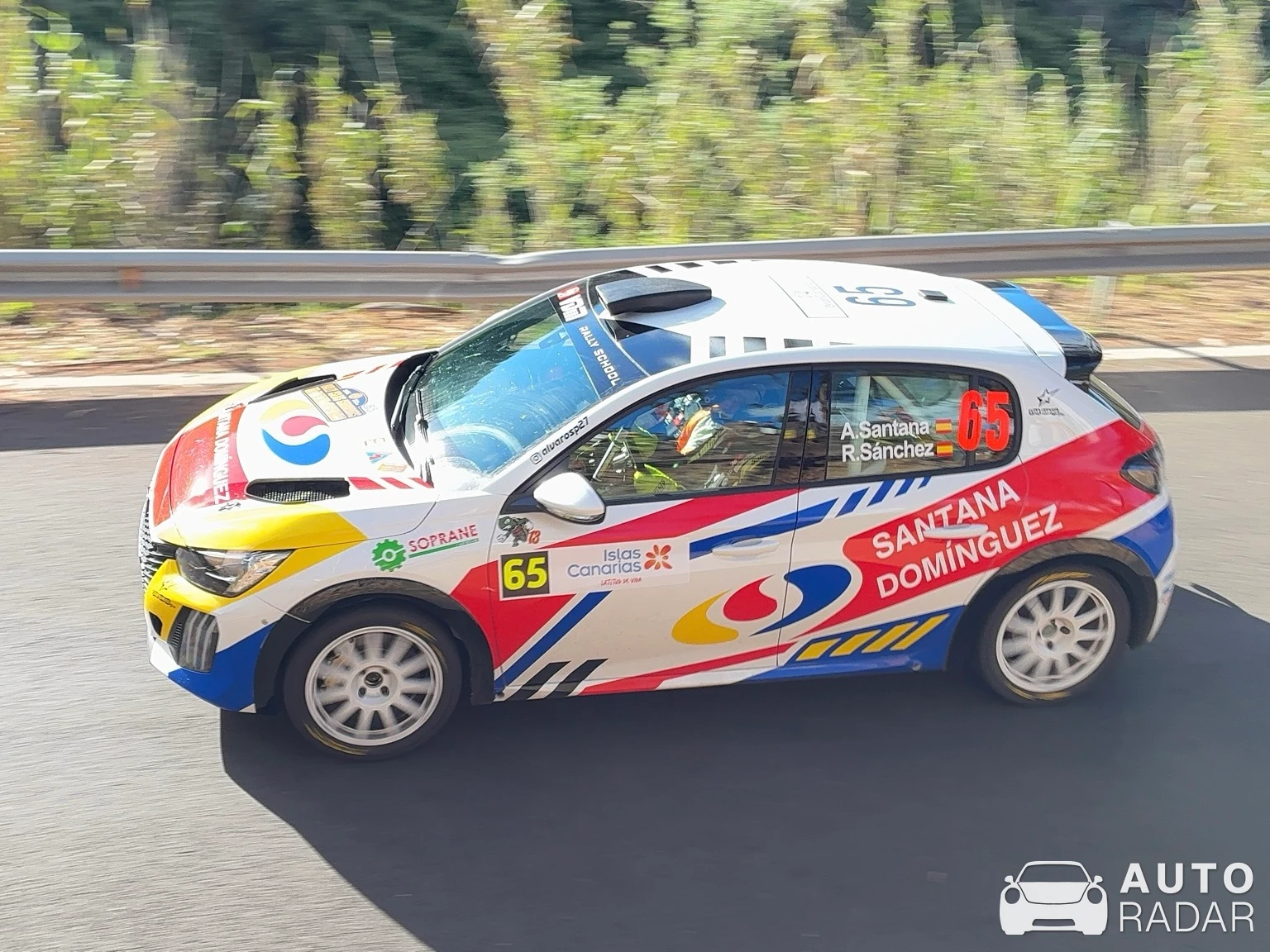 Peugeot 208 Rally4 spotted