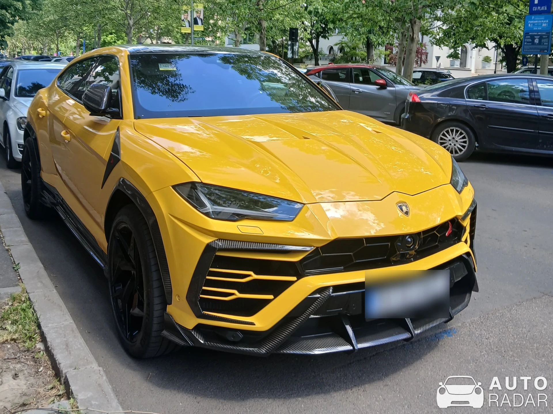 Lamborghini Urus Topcar Design spotted in Bucharest, Romania