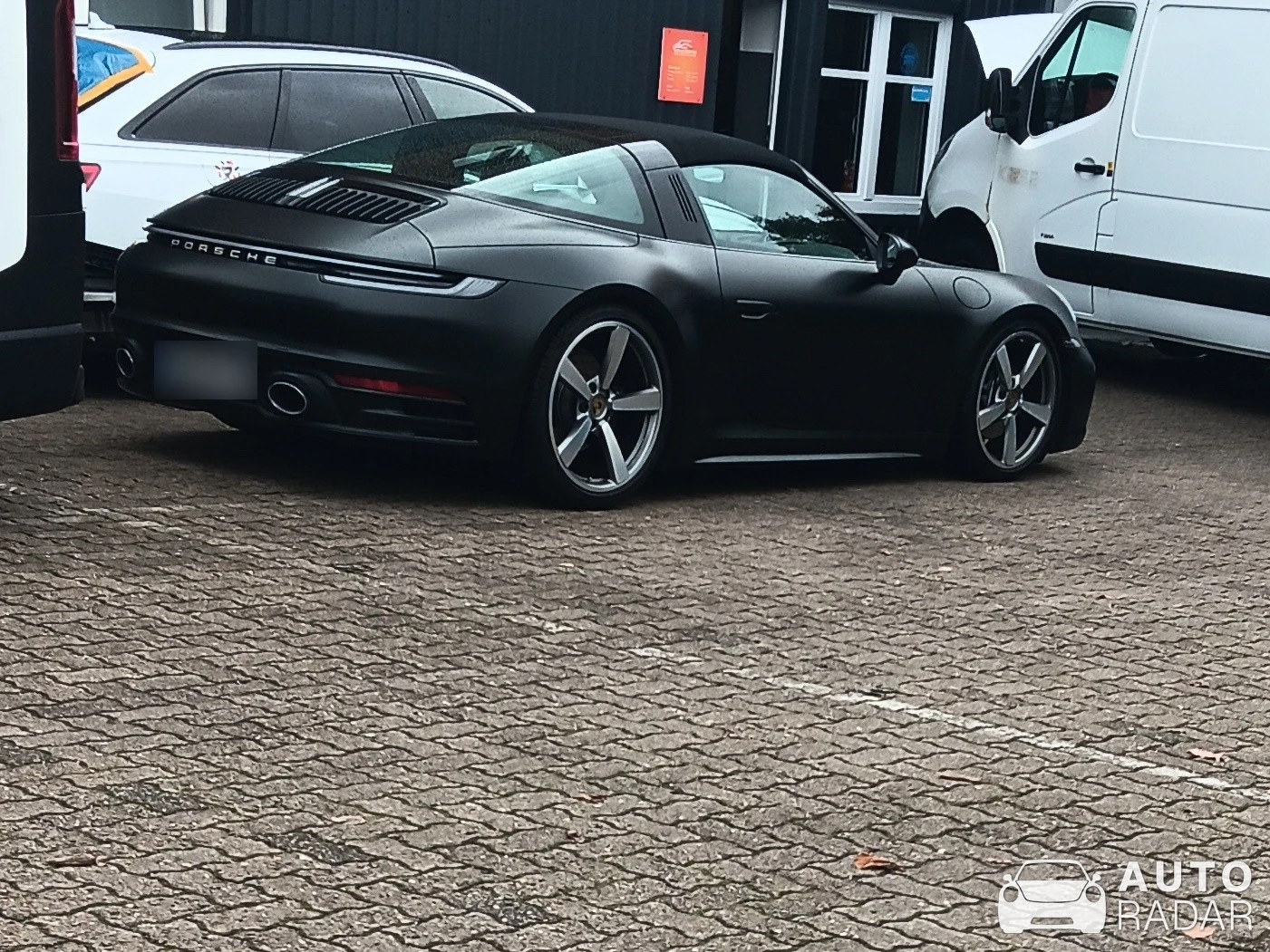Porsche 992 Targa 4S MkI spotted in Rendsburg