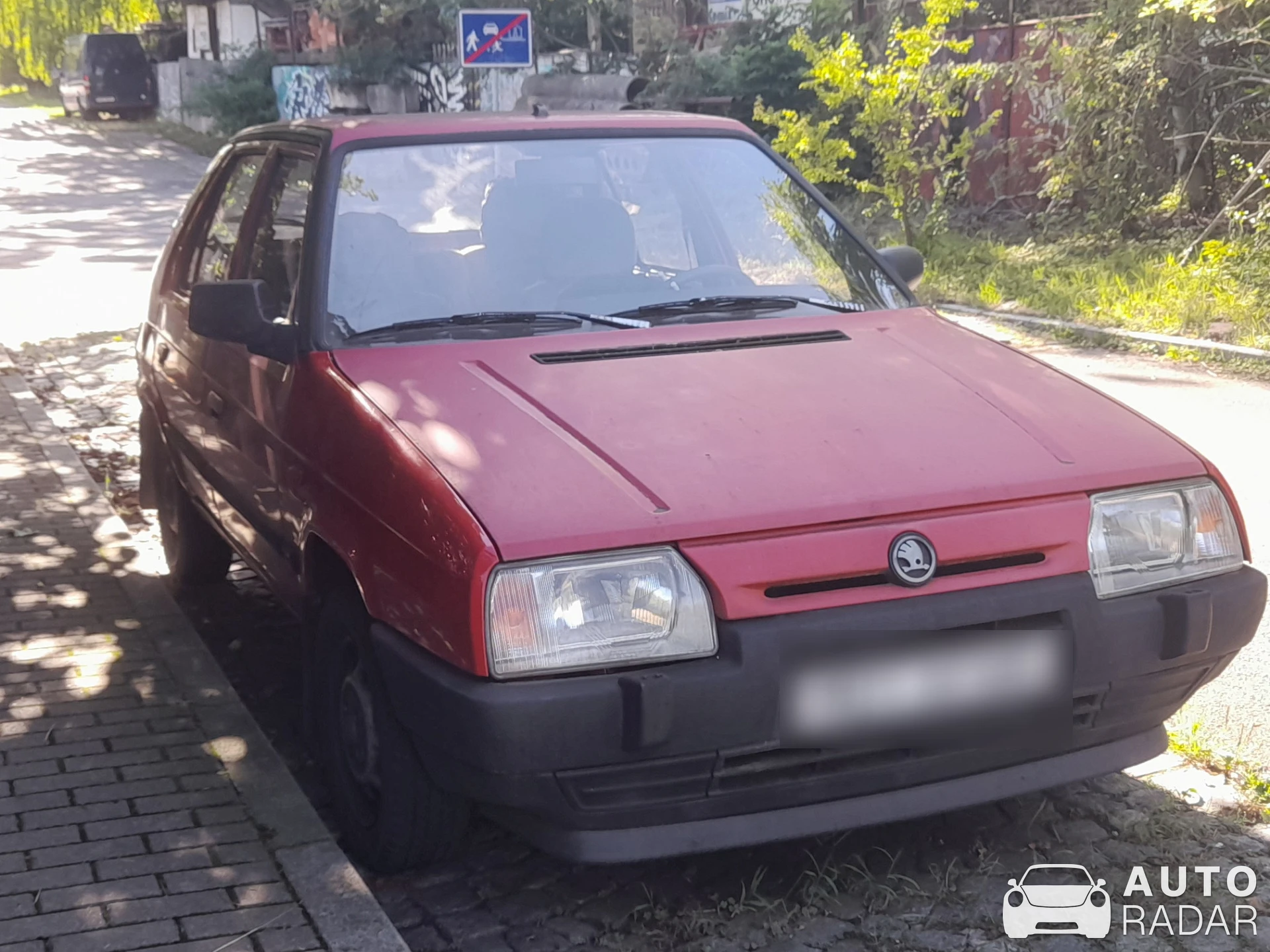 Škoda Favorit spotted in Praha