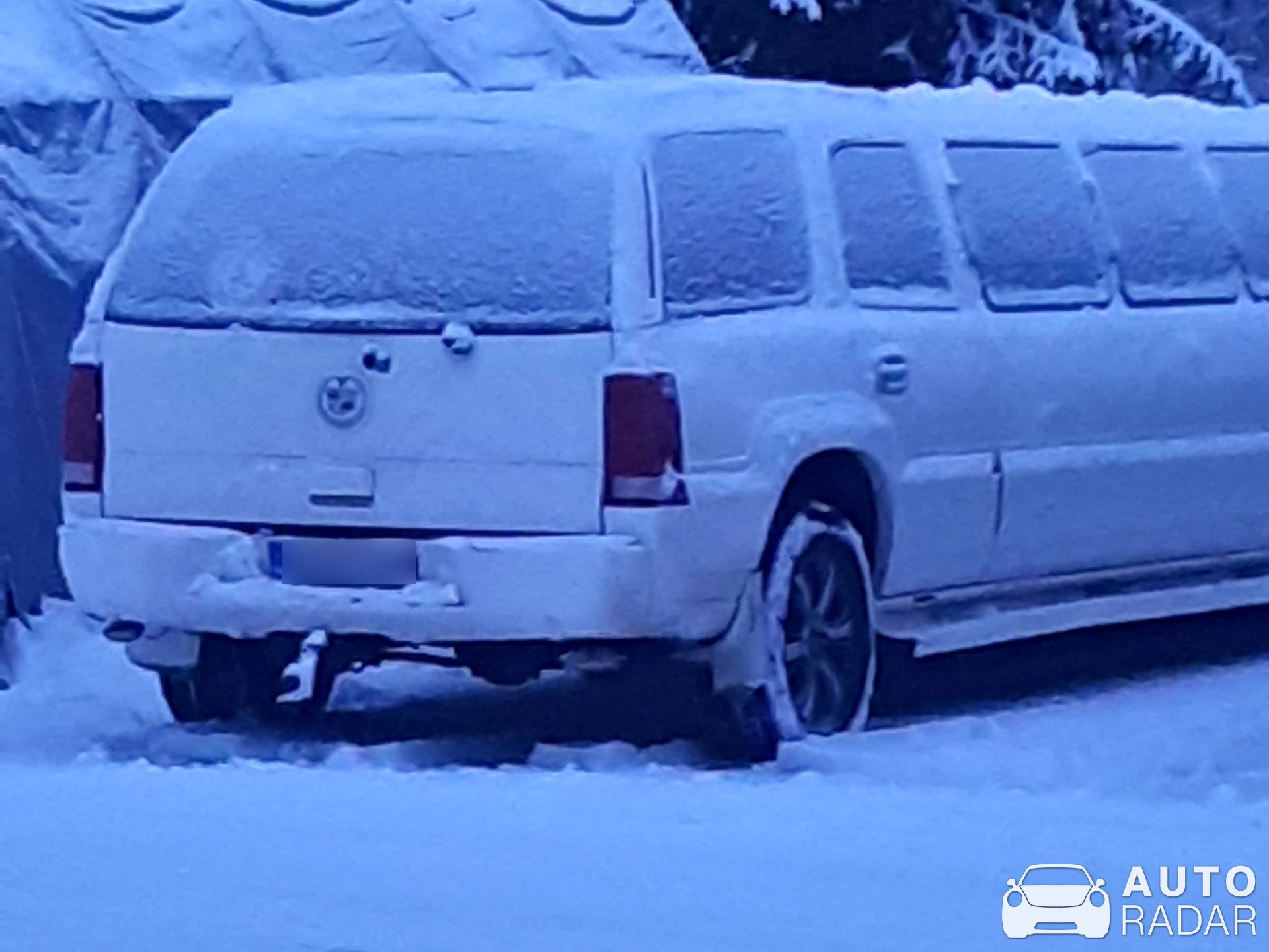 Cadillac Escalade Limousine spotted in Lahela, Finland