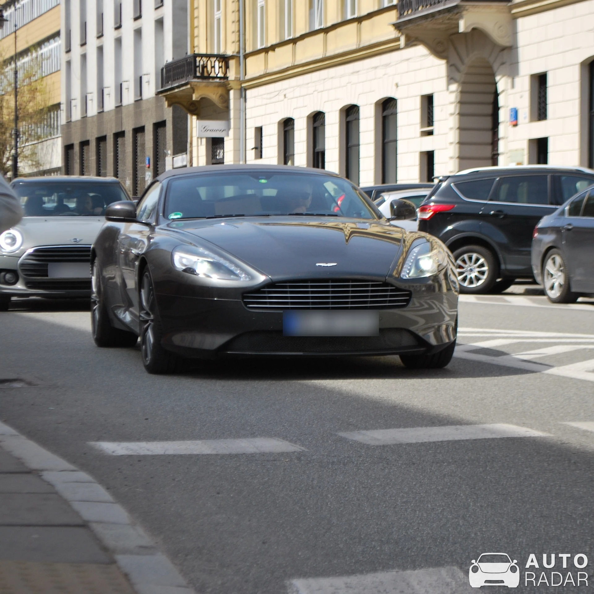 Aston Martin DB9 Volante 2013 spotted in Warszawa, Poland