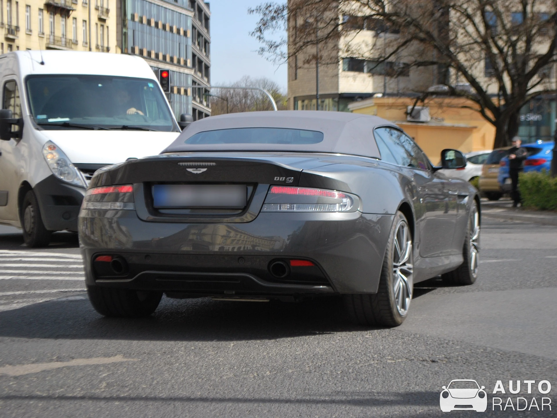 Aston Martin DB9 Volante 2013 spotted in Warszawa