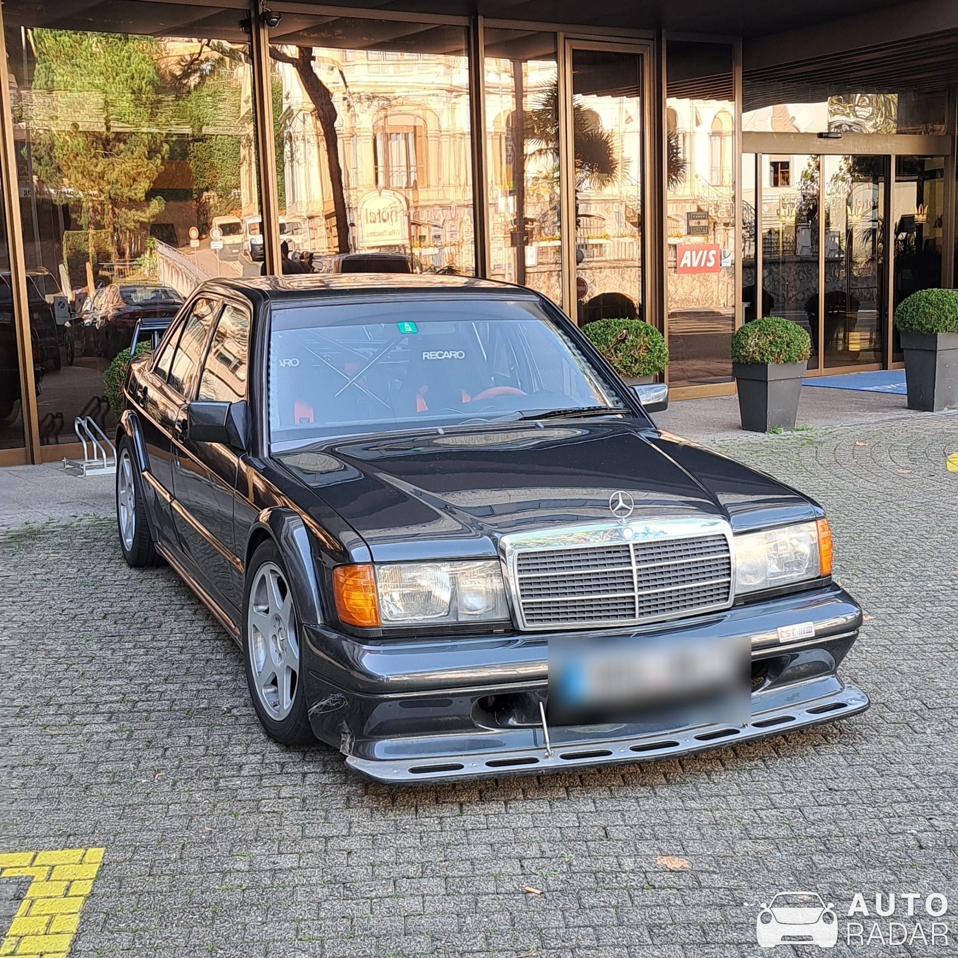 Mercedes-Benz 190 E 2.5-16v EVO I spotted in Montreux, Switzerland