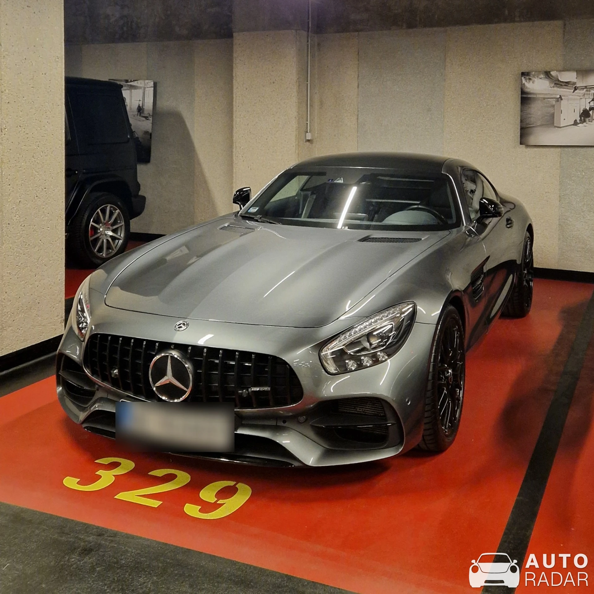 Mercedes-AMG GT C190 2017 spotted in Warszawa