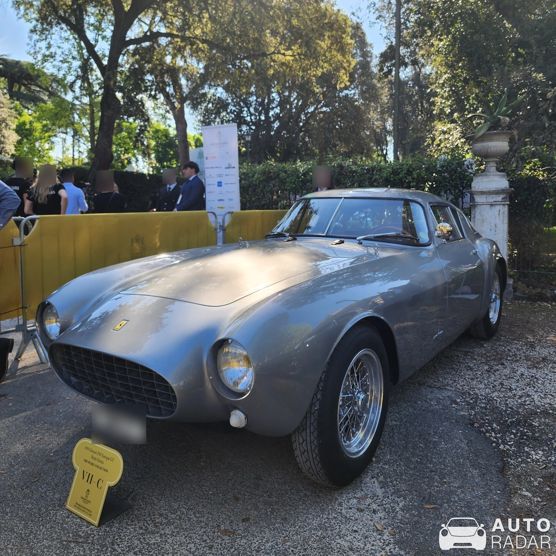 Ferrari 250 GT Europa spotted in Roma