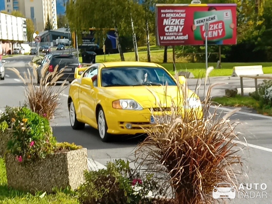 Hyundai Coupé 2005 spotted in Žilina, Slovakia