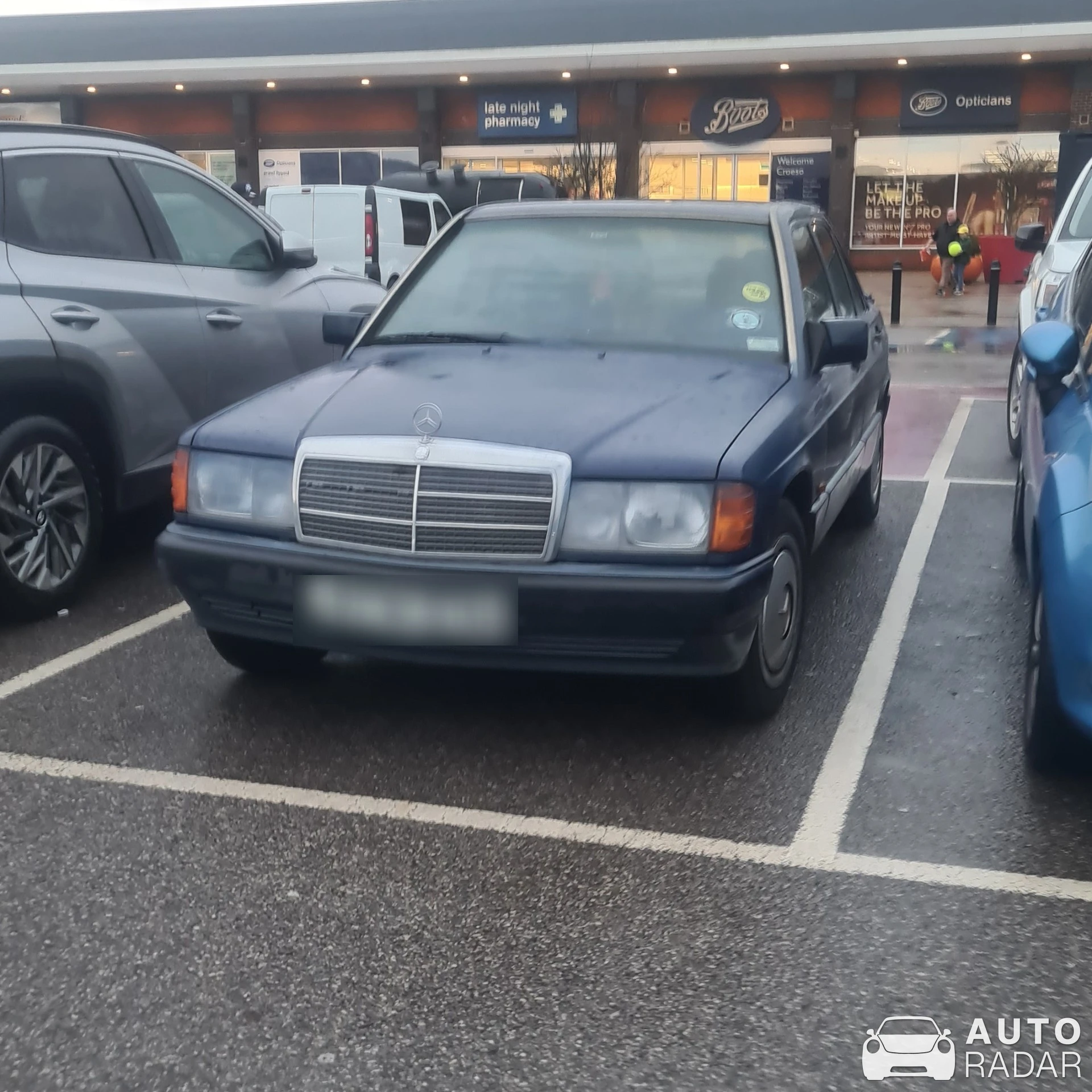 Mercedes-Benz 190E spotted in , United Kingdom