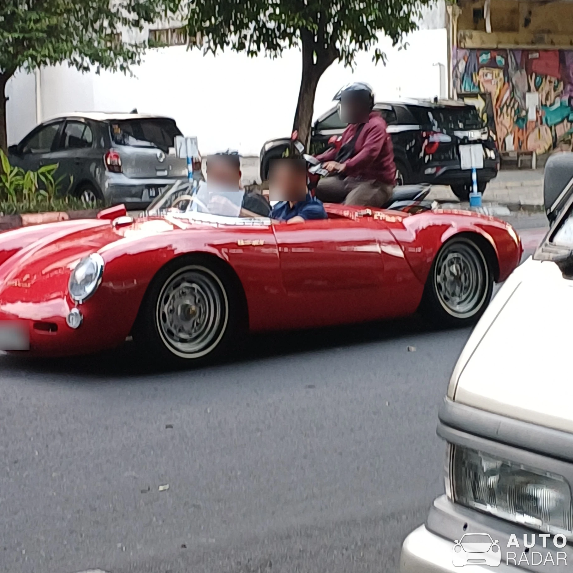 Porsche 550 Spyder spotted in Kota Surakarta, Indonesia