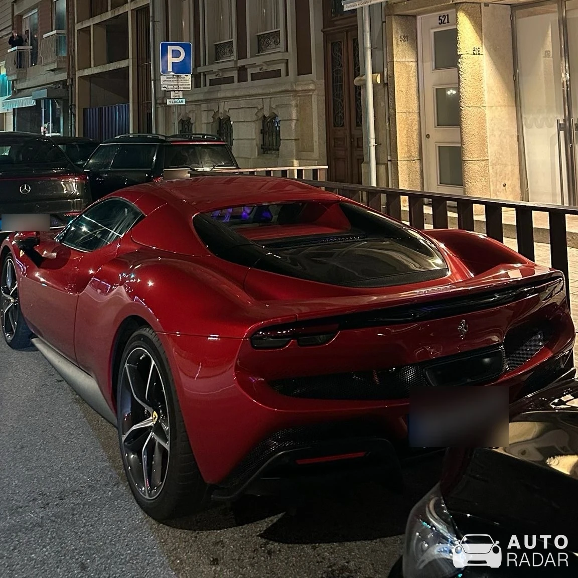Ferrari 296 GTS spotted in Porto, Portugal