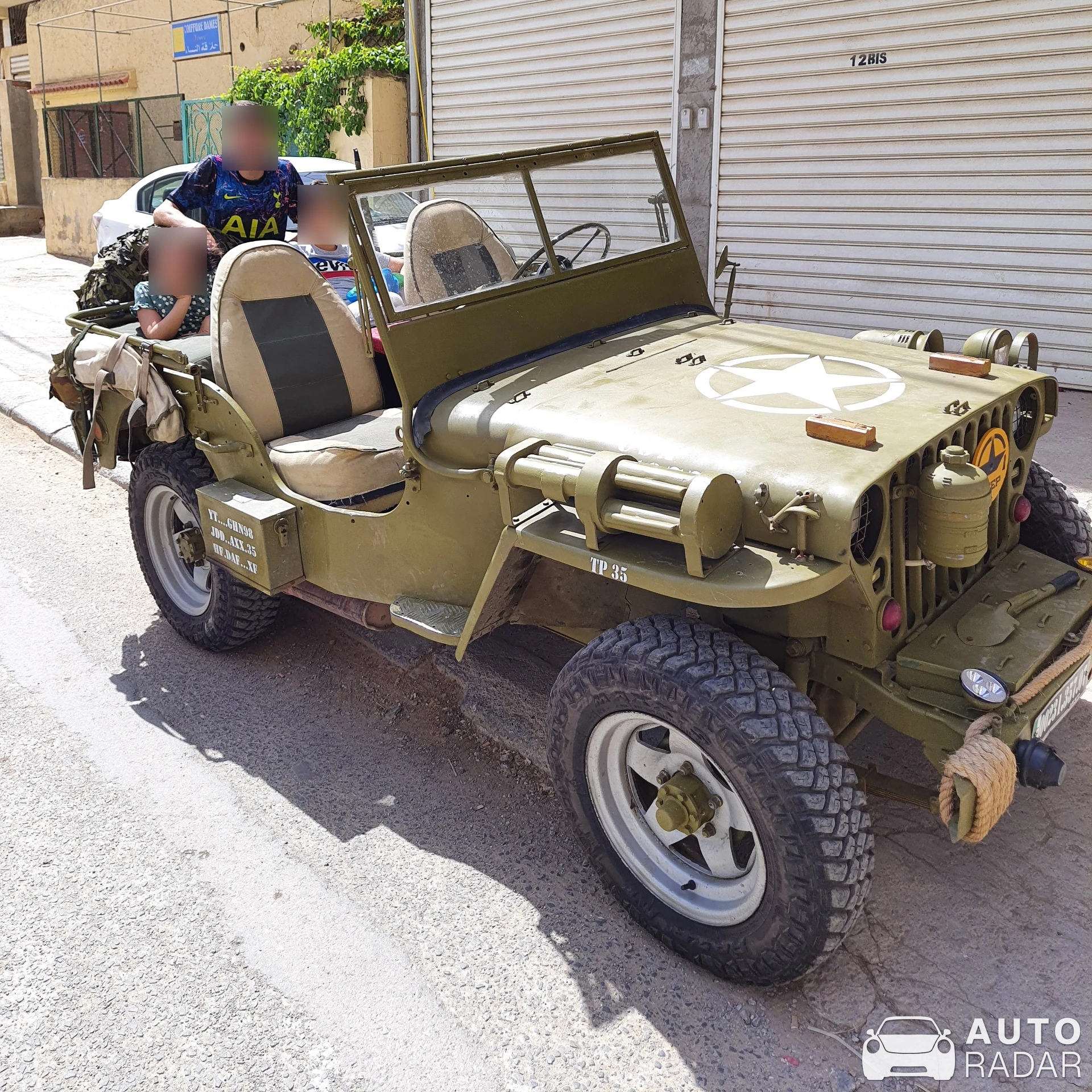 Jeep Willys MB spotted in Birkhadem, Algeria