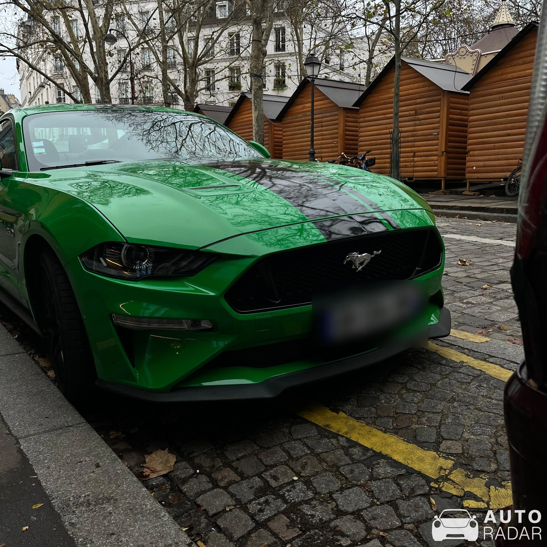 Ford Mustang GT spotted in Paris, France