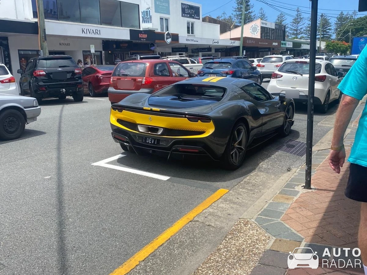 Ferrari 296 GTB Assetto Fiorano spotted in Gold Coast, Australia