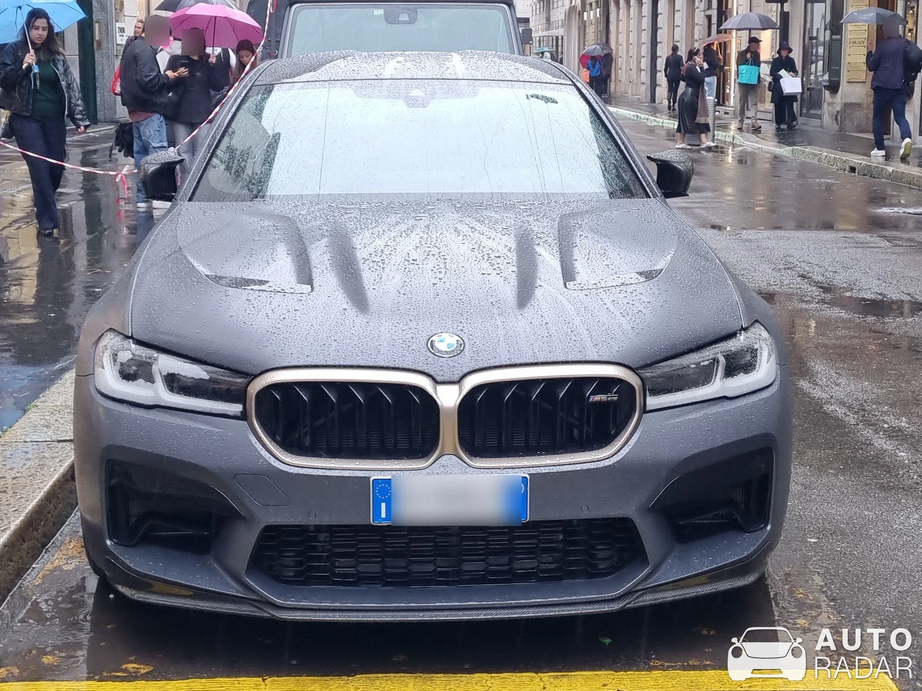 BMW M5 F90 CS spotted in Milano, Italia