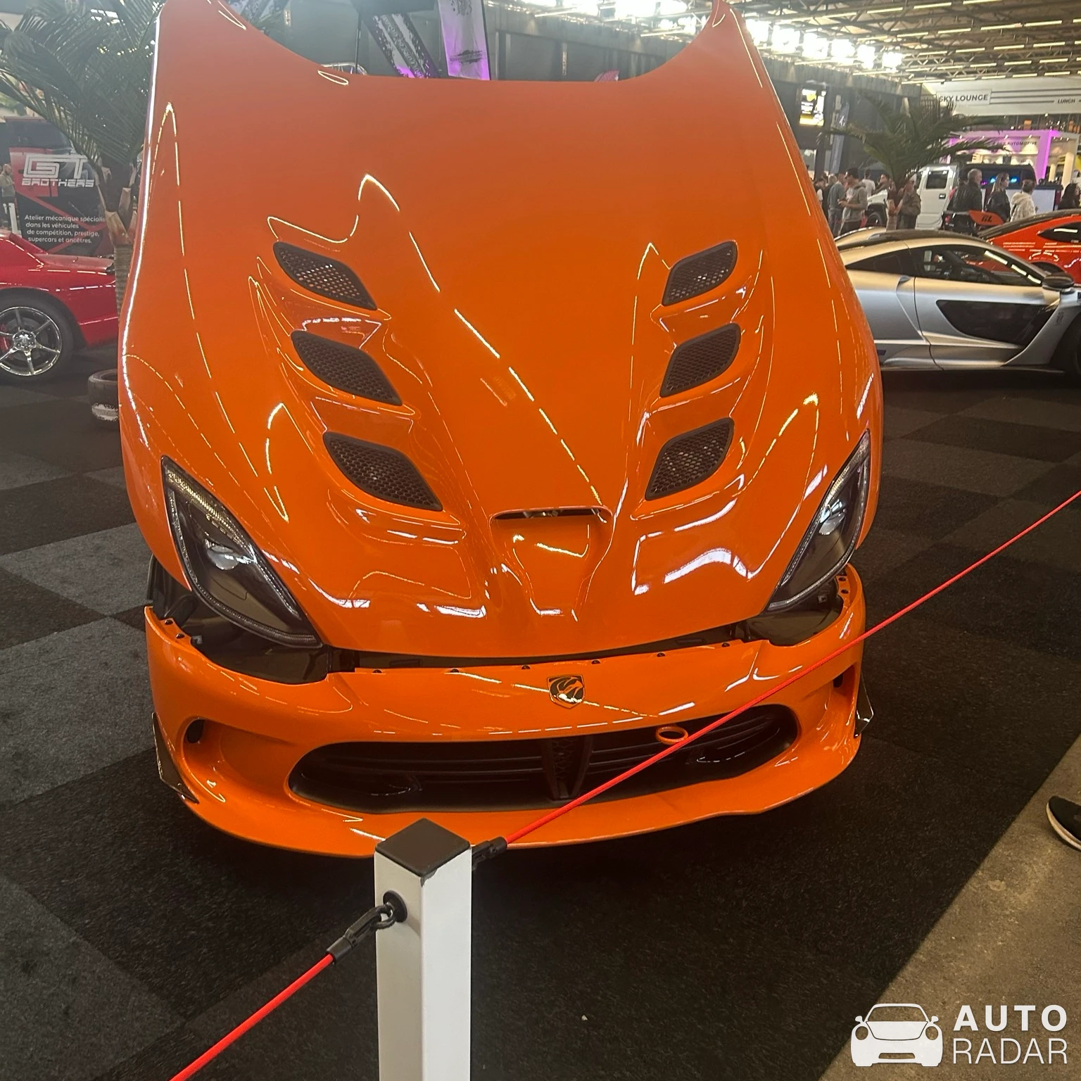 Dodge Viper TA spotted in Gent