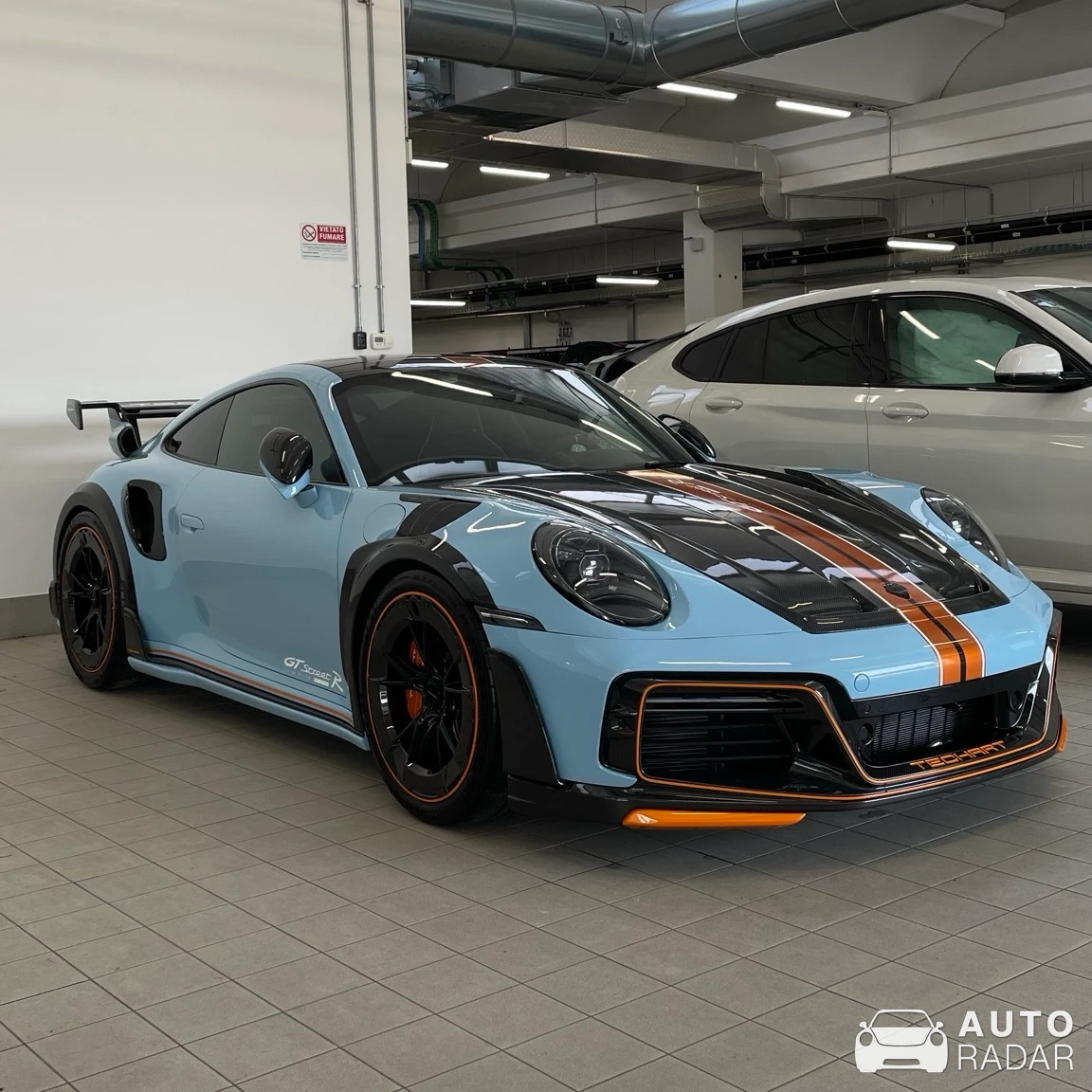 Porsche TechArt 992 GTstreet R Flyweight spotted