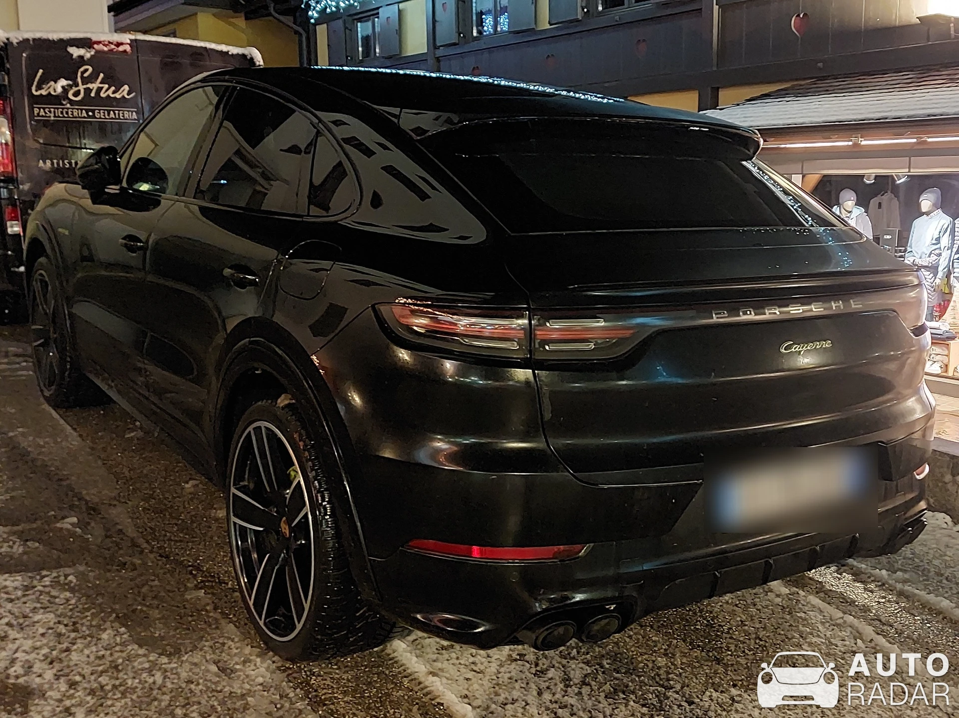 Porsche Cayenne E-Hybrid spotted in Andalo, Italia