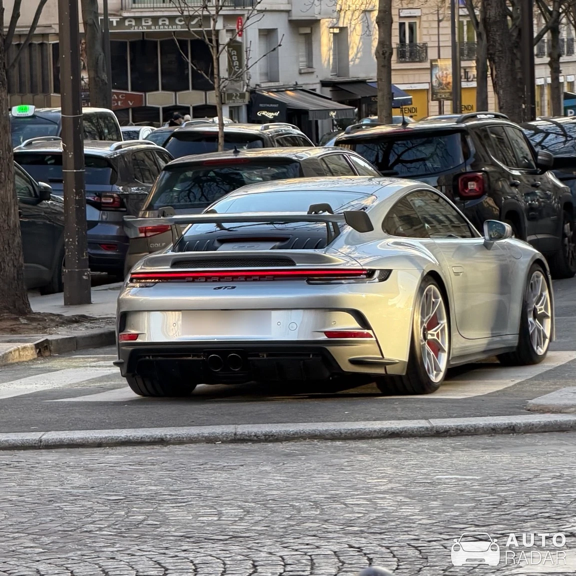 Porsche 992 GT3 MkI spotted in Paris, France