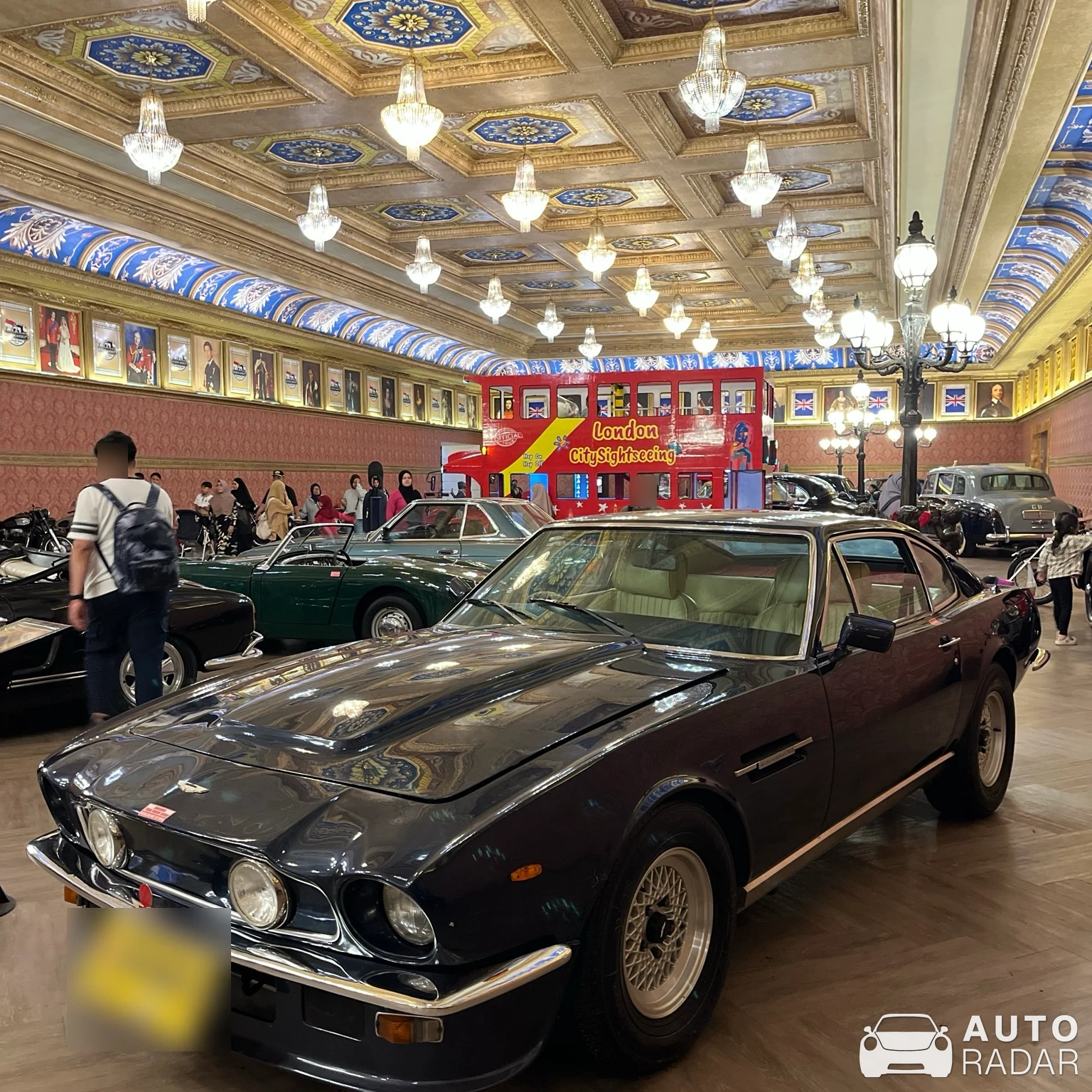 Aston Martin V8 Series 3 spotted