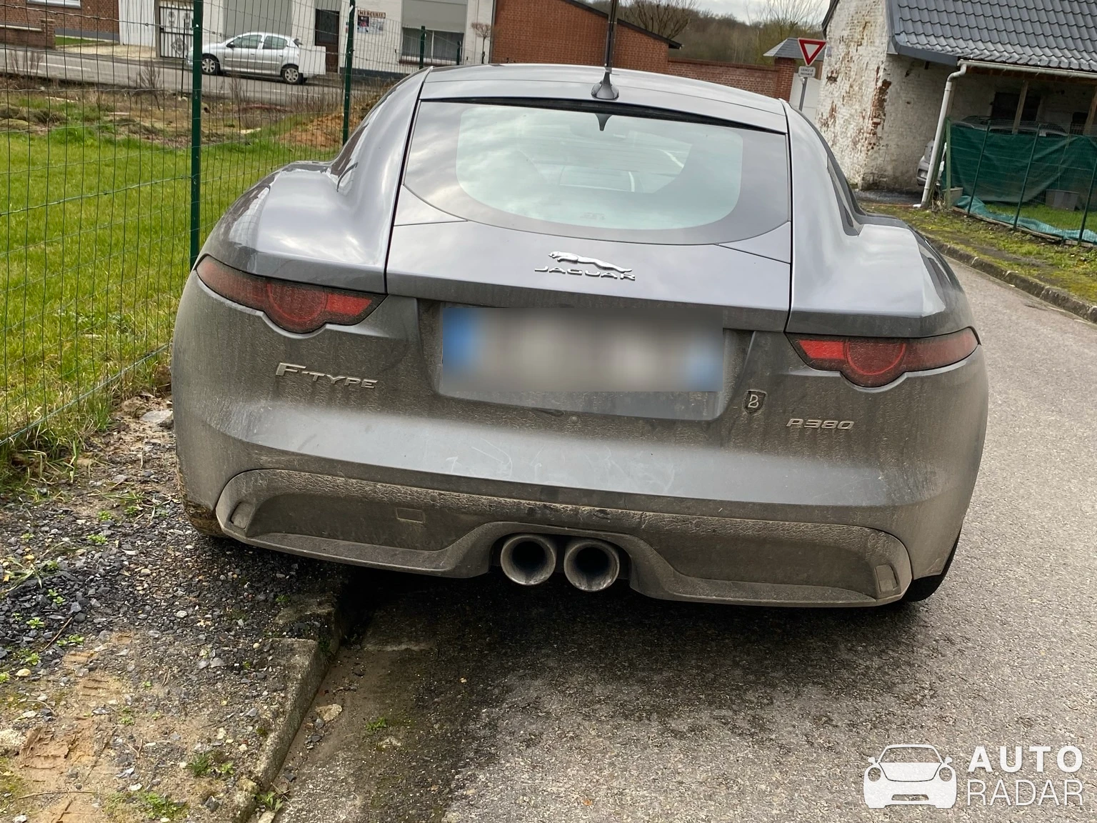 Jaguar F-Type P380 Coupé spotted in Wassigny