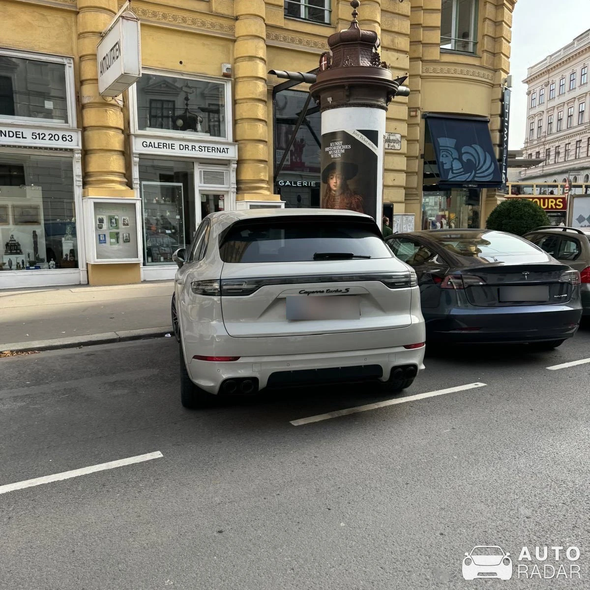 Porsche Cayenne Turbo S spotted in Wien, Austria