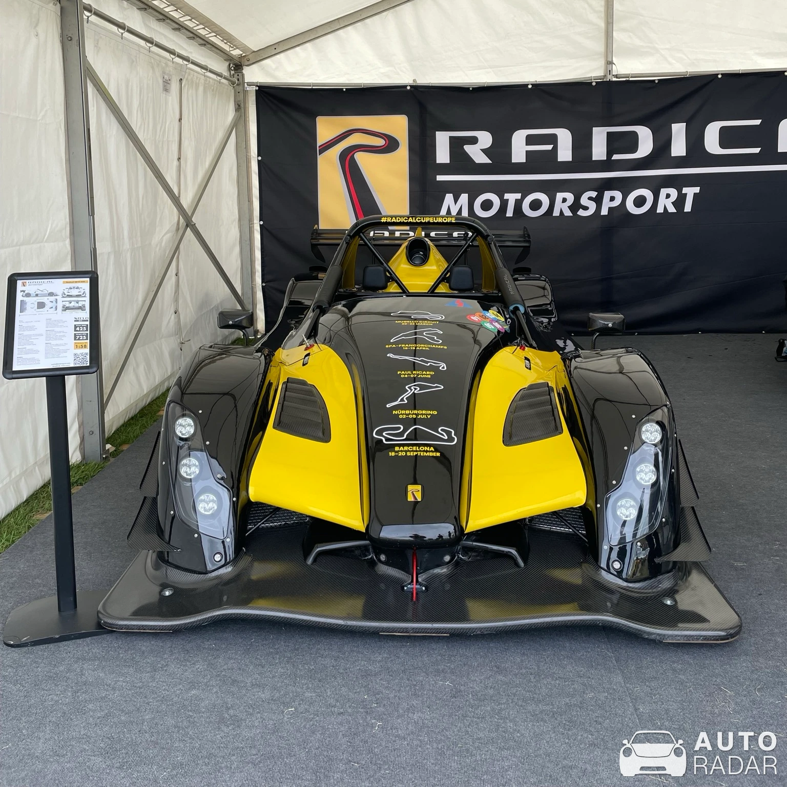 Radical SR3-RSX spotted