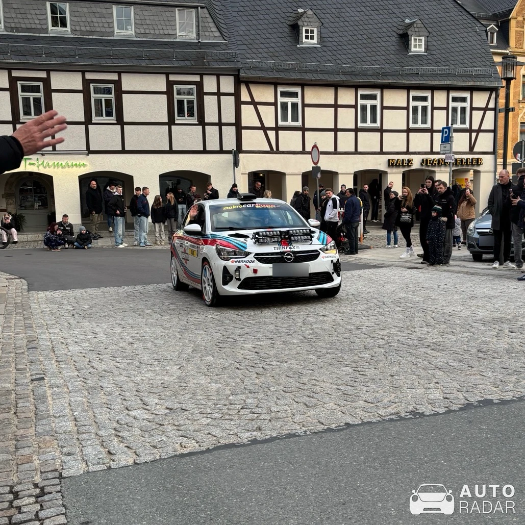 Opel Corsa Rally4 spotted in Stollberg/Erzgebirge