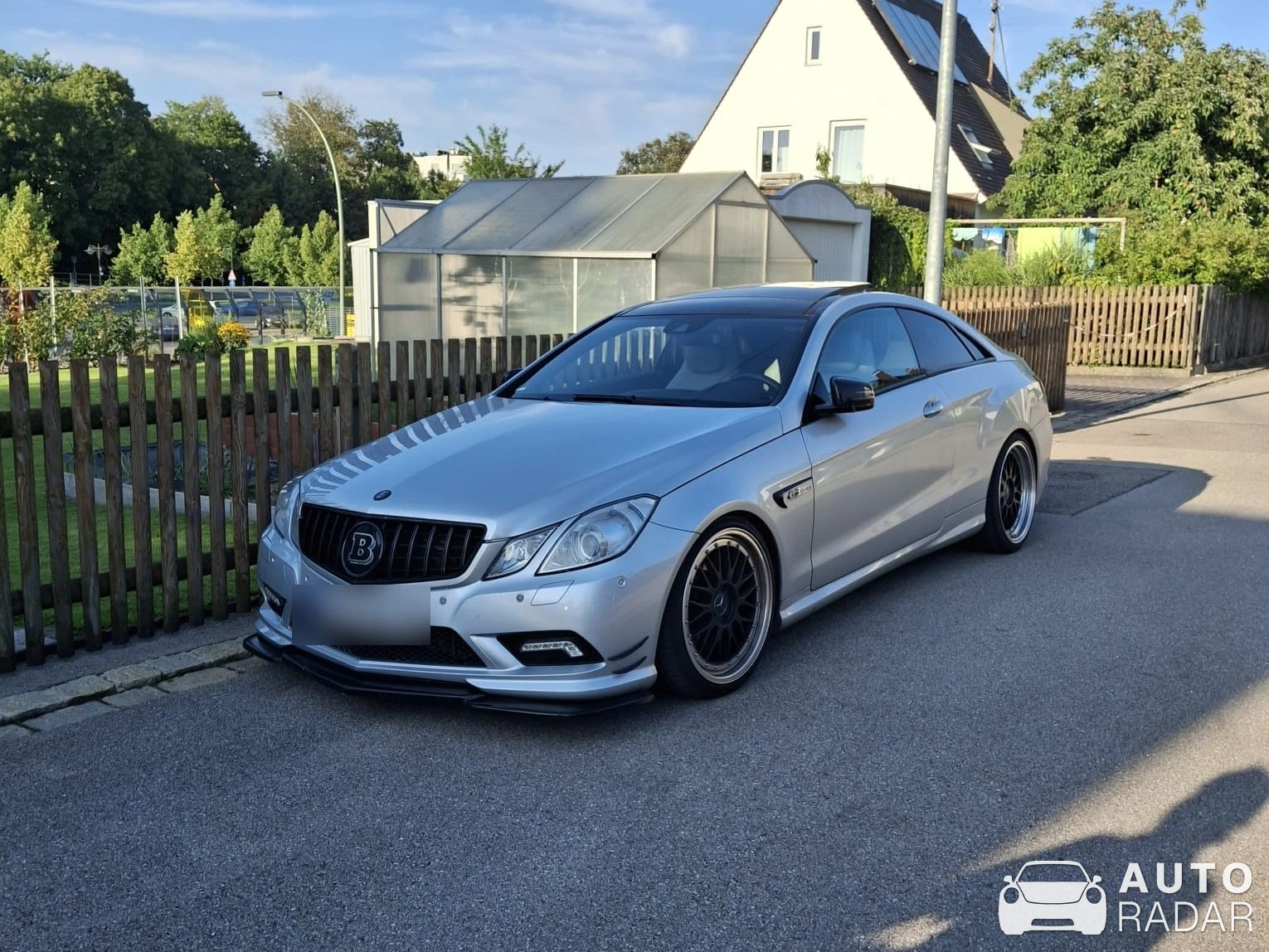 Mercedes-Benz Brabus C 63 Coupe W204 spotted in Friedberg