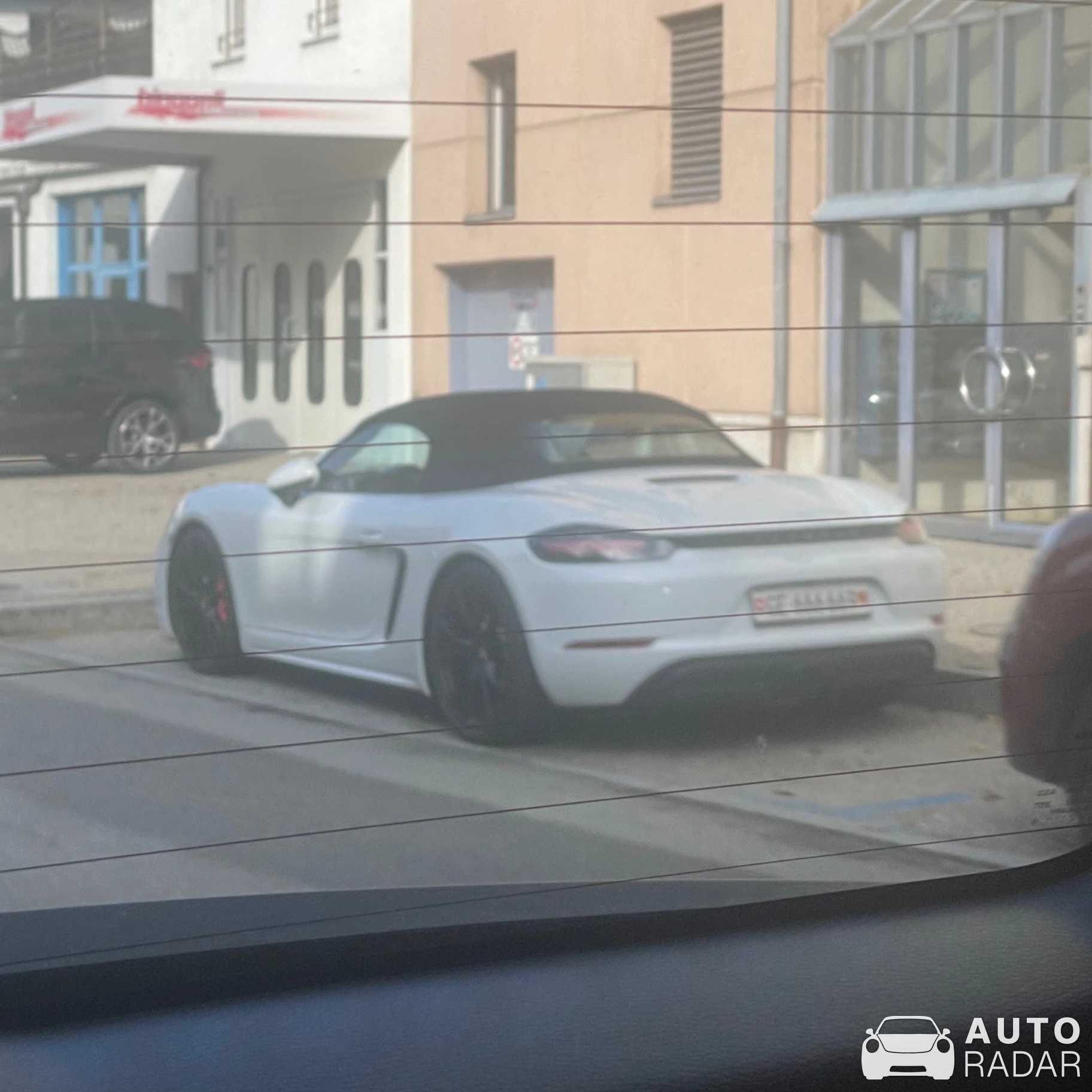 Porsche 718 Boxster spotted in Versoix, Switzerland