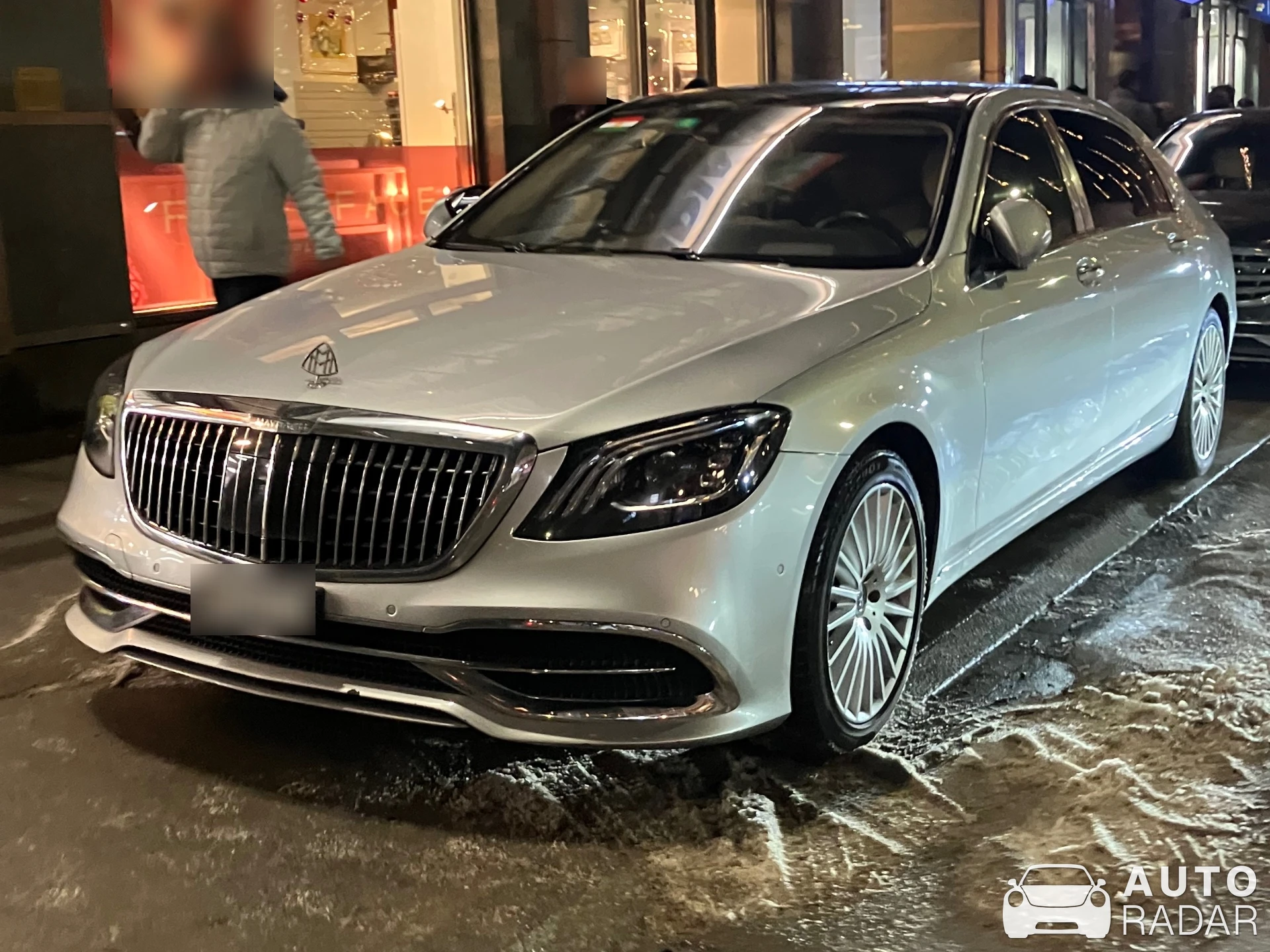 Mercedes-Maybach S 680 spotted in Davos, Switzerland