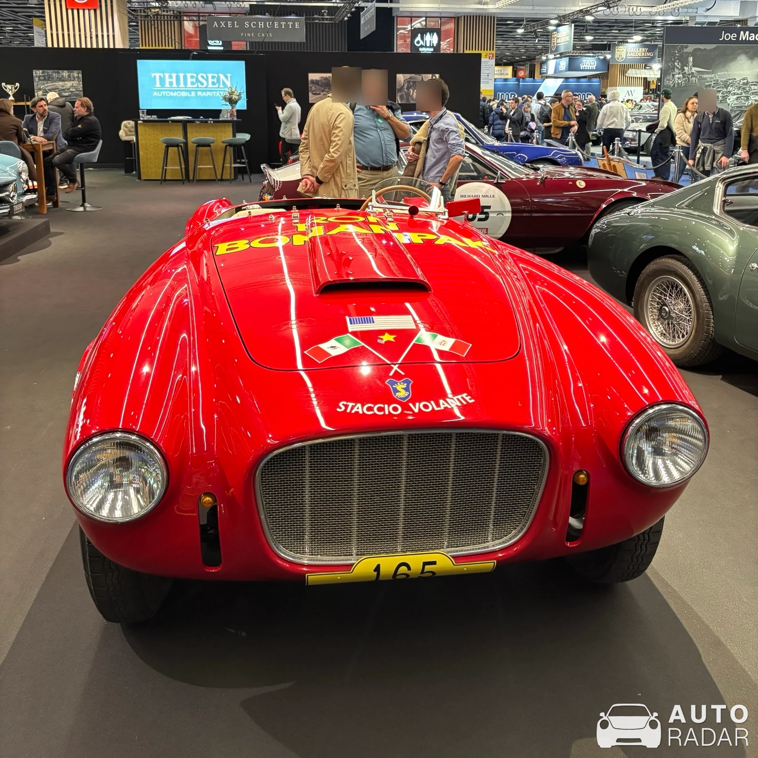 Ferrari 166 MM Vignale Spyder spotted in Vanves