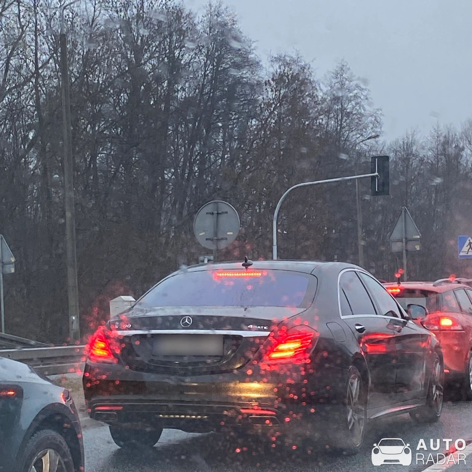 Mercedes-Benz W222 S550 spotted in Bielsko-Biała