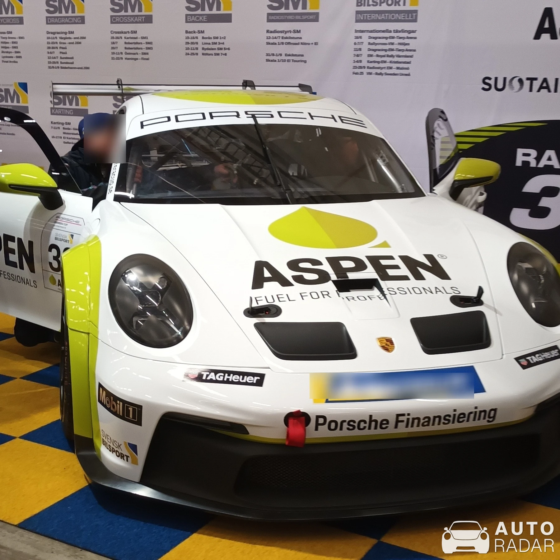 Porsche 992 GT3 Cup spotted in Rosenlund, Sweden
