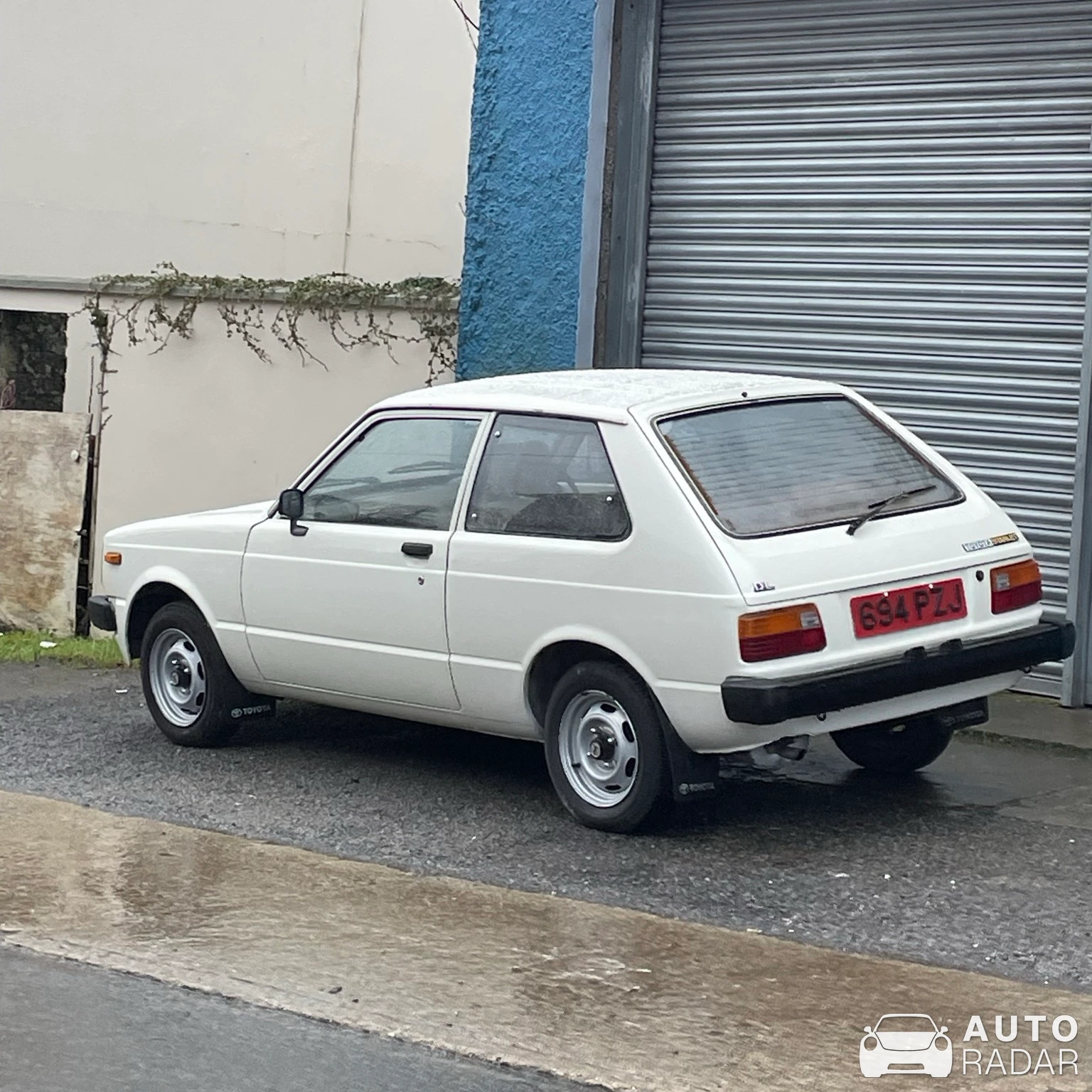 Toyota Starlet MK1 spotted in Newmarket