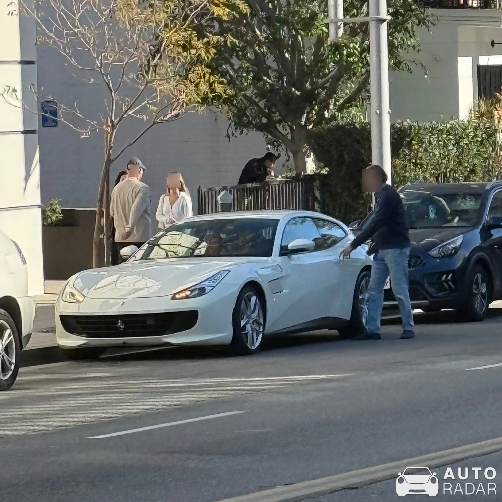 Ferrari GTC4Lusso spotted in Beverly Hills, United States