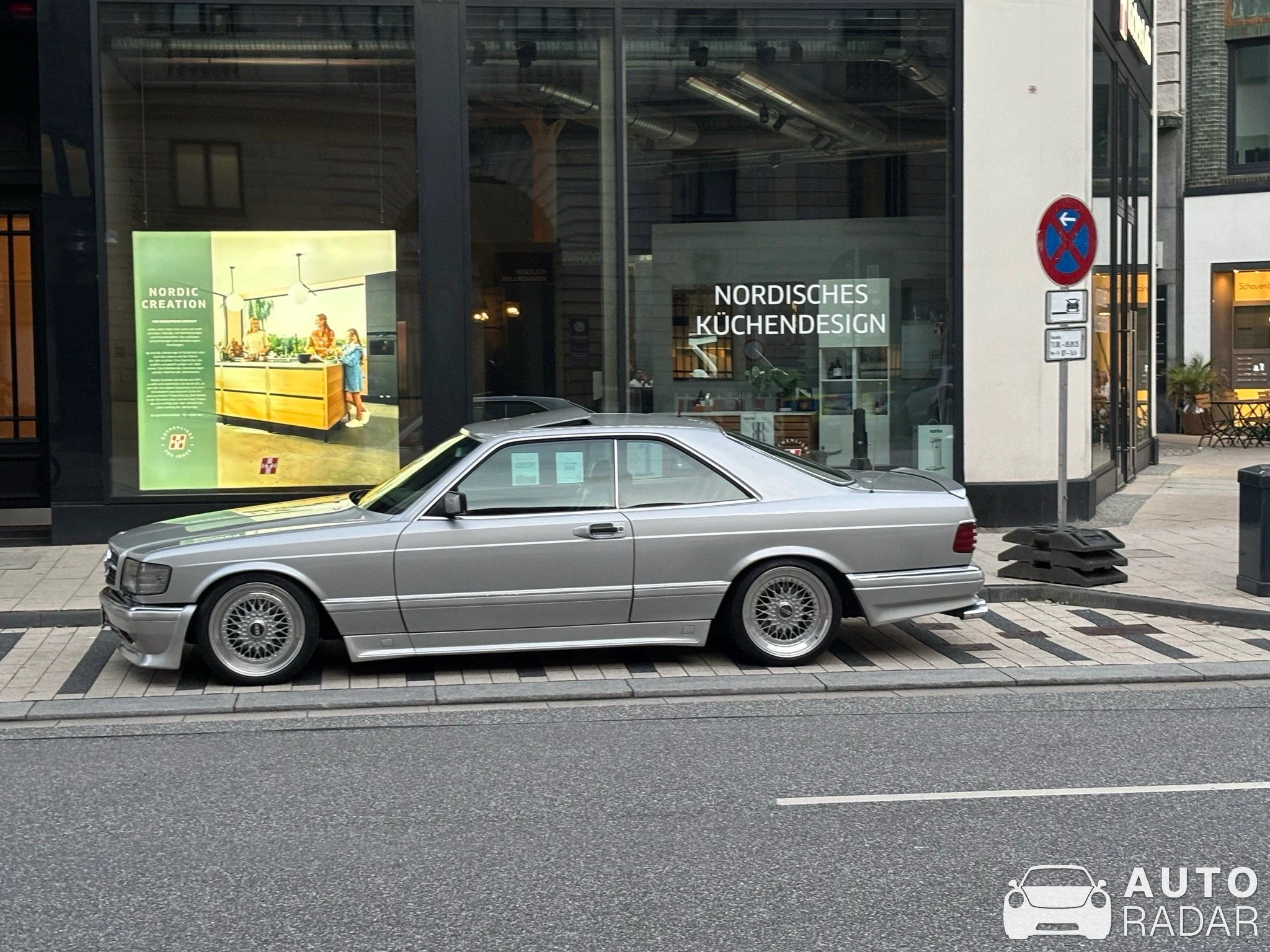 Mercedes-Benz C126 spotted in Hamburg
