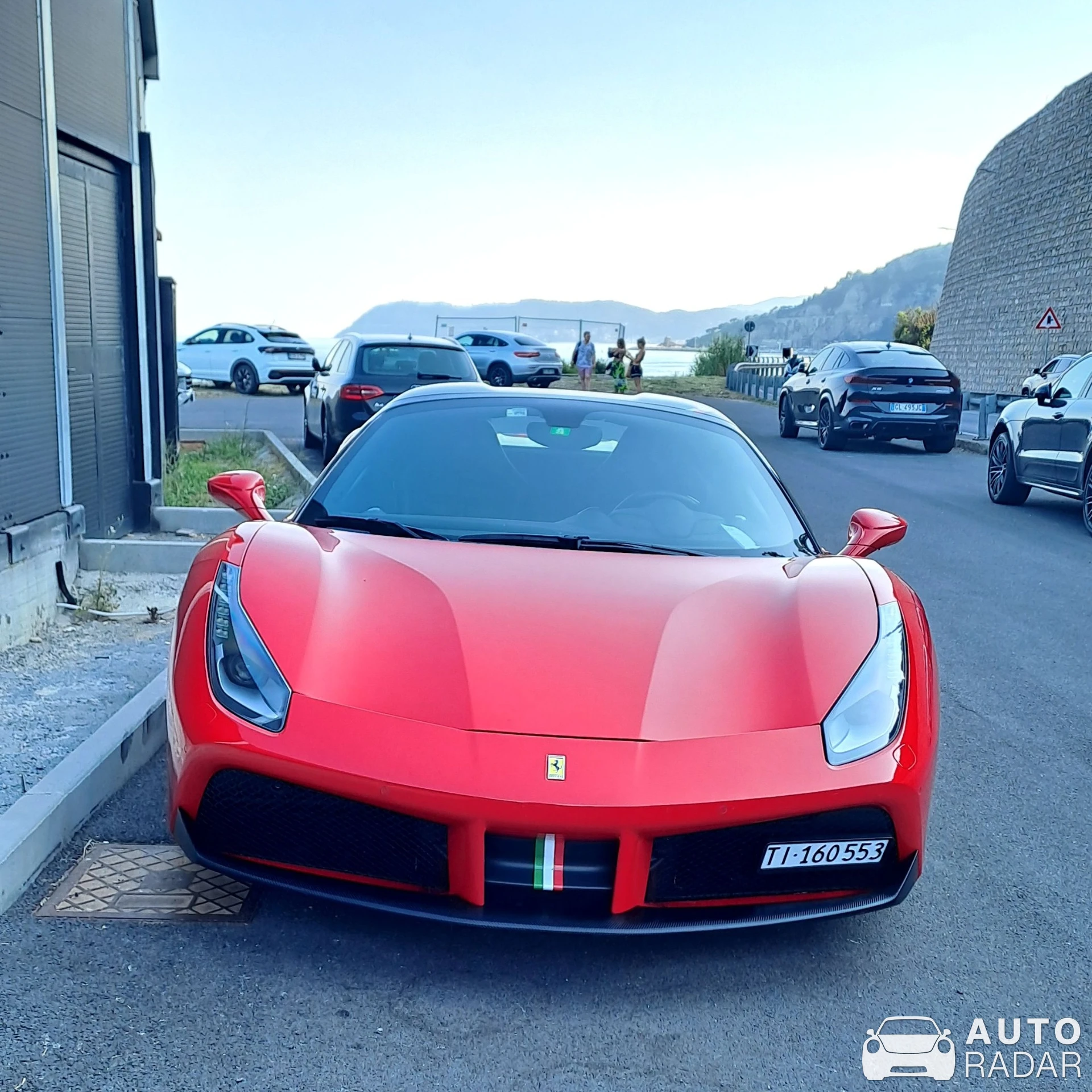 Ferrari 488 Spider spotted in Alassio, Italia