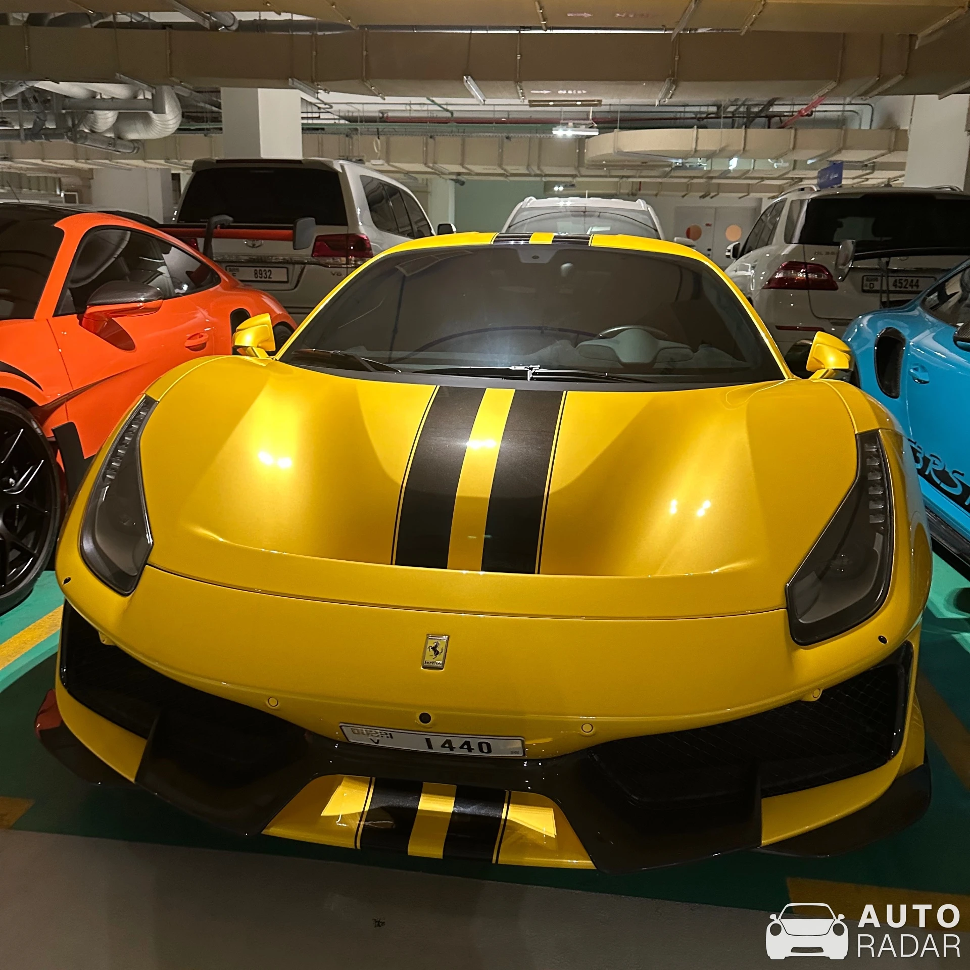 Ferrari 488 Pista spotted in Dubai, United Arab Emirates